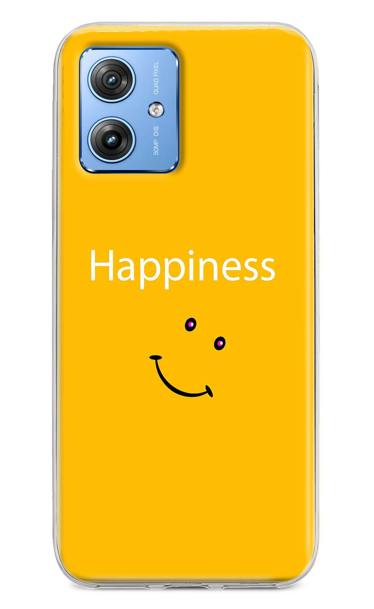 Happiness With Smiley Moto G64 5G Back Cover