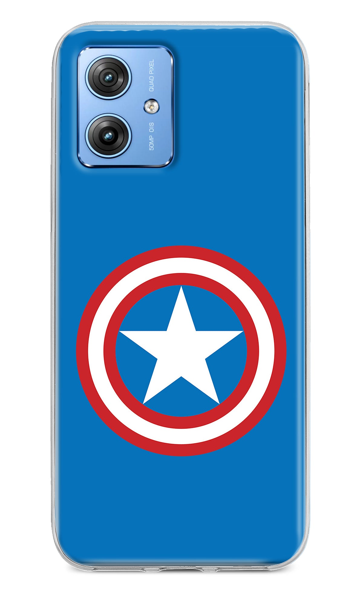 Captain America Logo Moto G64 5G Back Cover