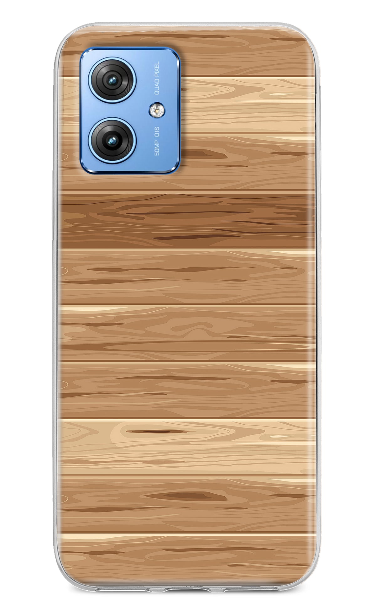 Wooden Vector Moto G64 5G Back Cover