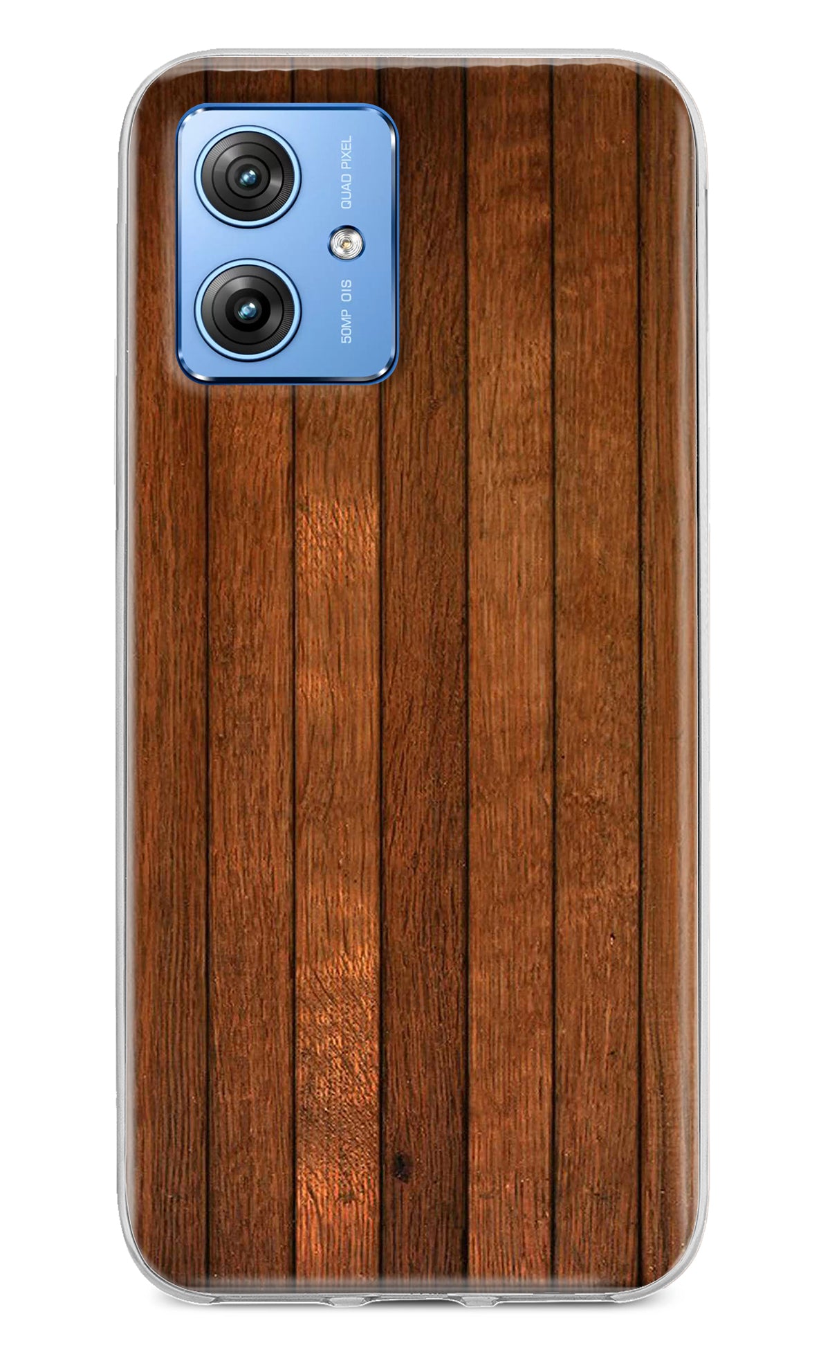 Wooden Artwork Bands Moto G64 5G Back Cover