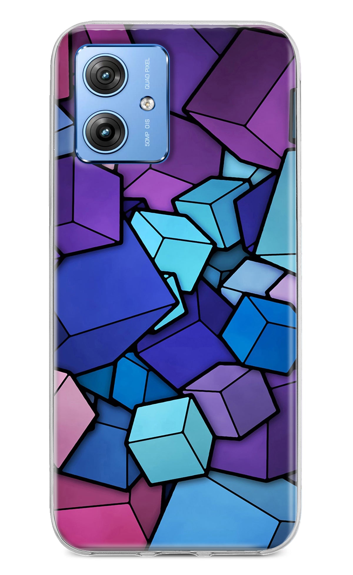 Cubic Abstract Moto G64 5G Back Cover