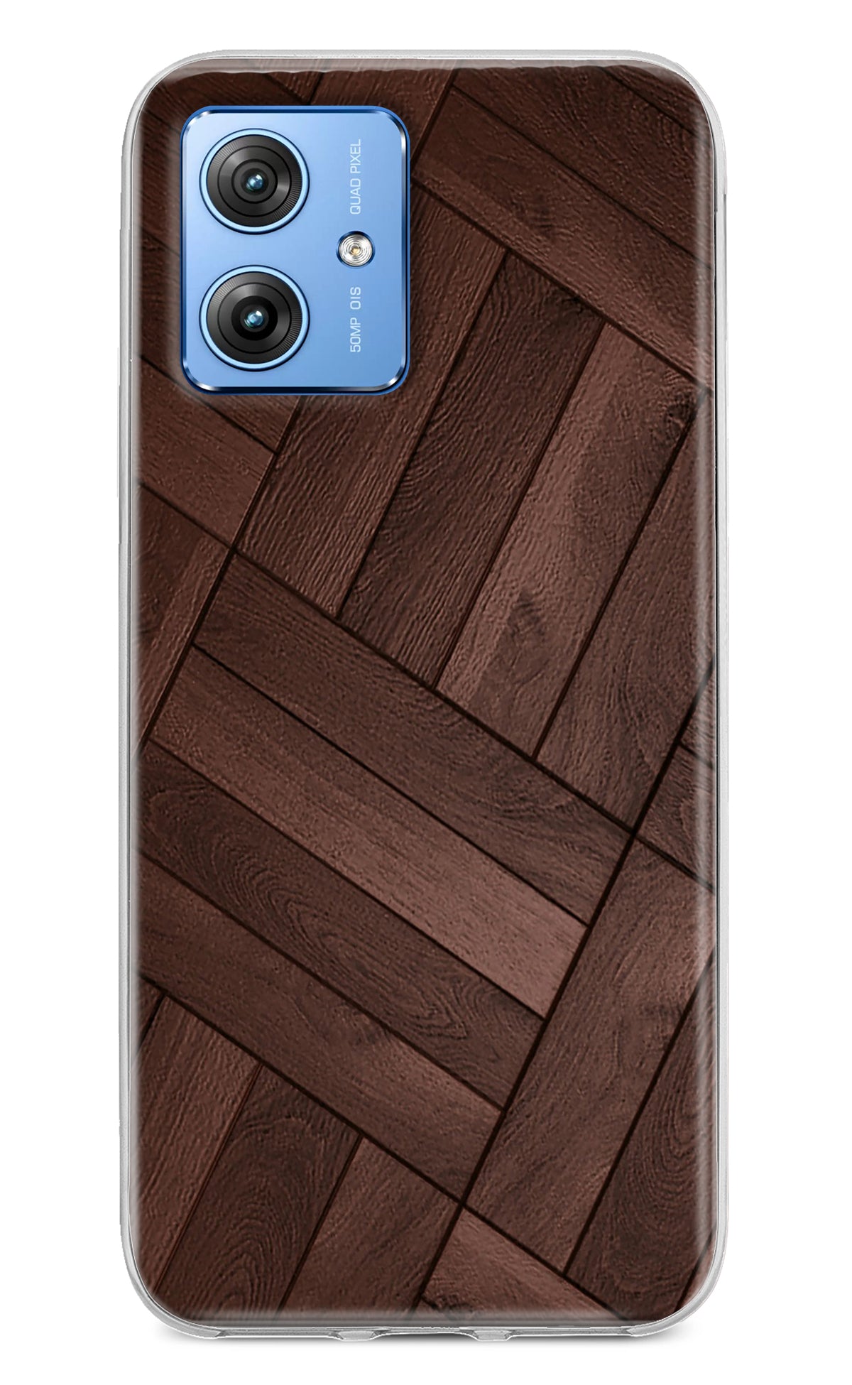 Wooden Texture Design Moto G64 5G Back Cover