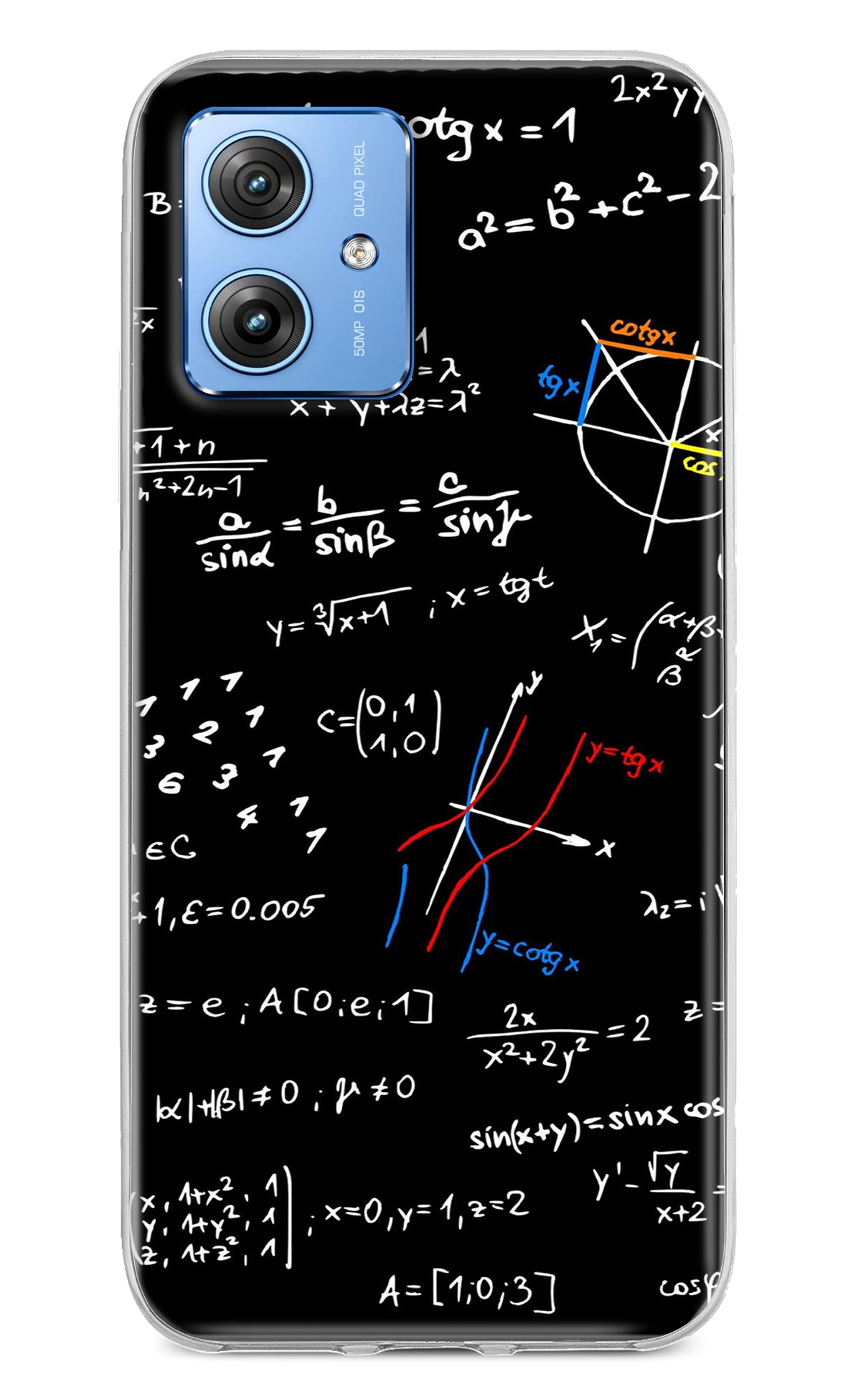 Mathematics Formula Moto G64 5G Back Cover