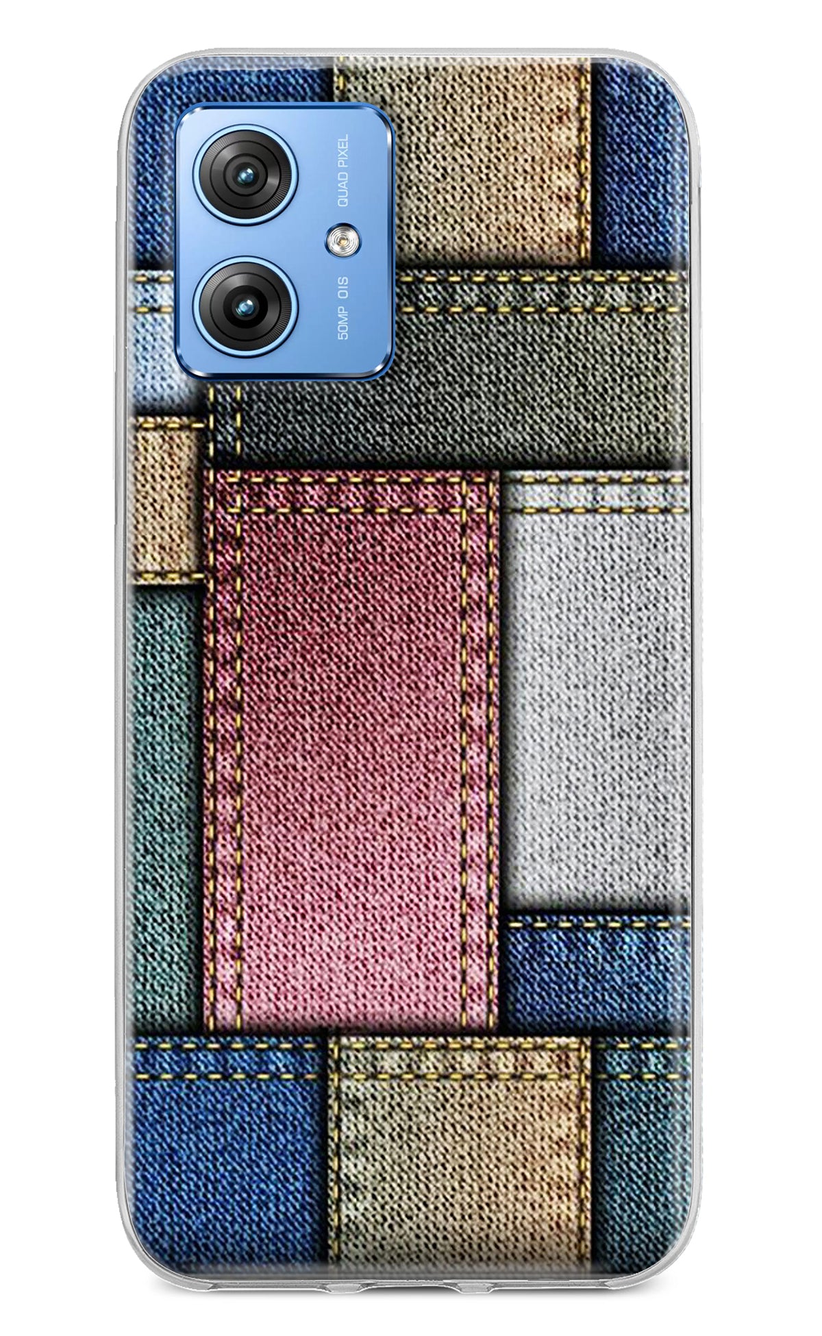 Multicolor Jeans Moto G64 5G Back Cover