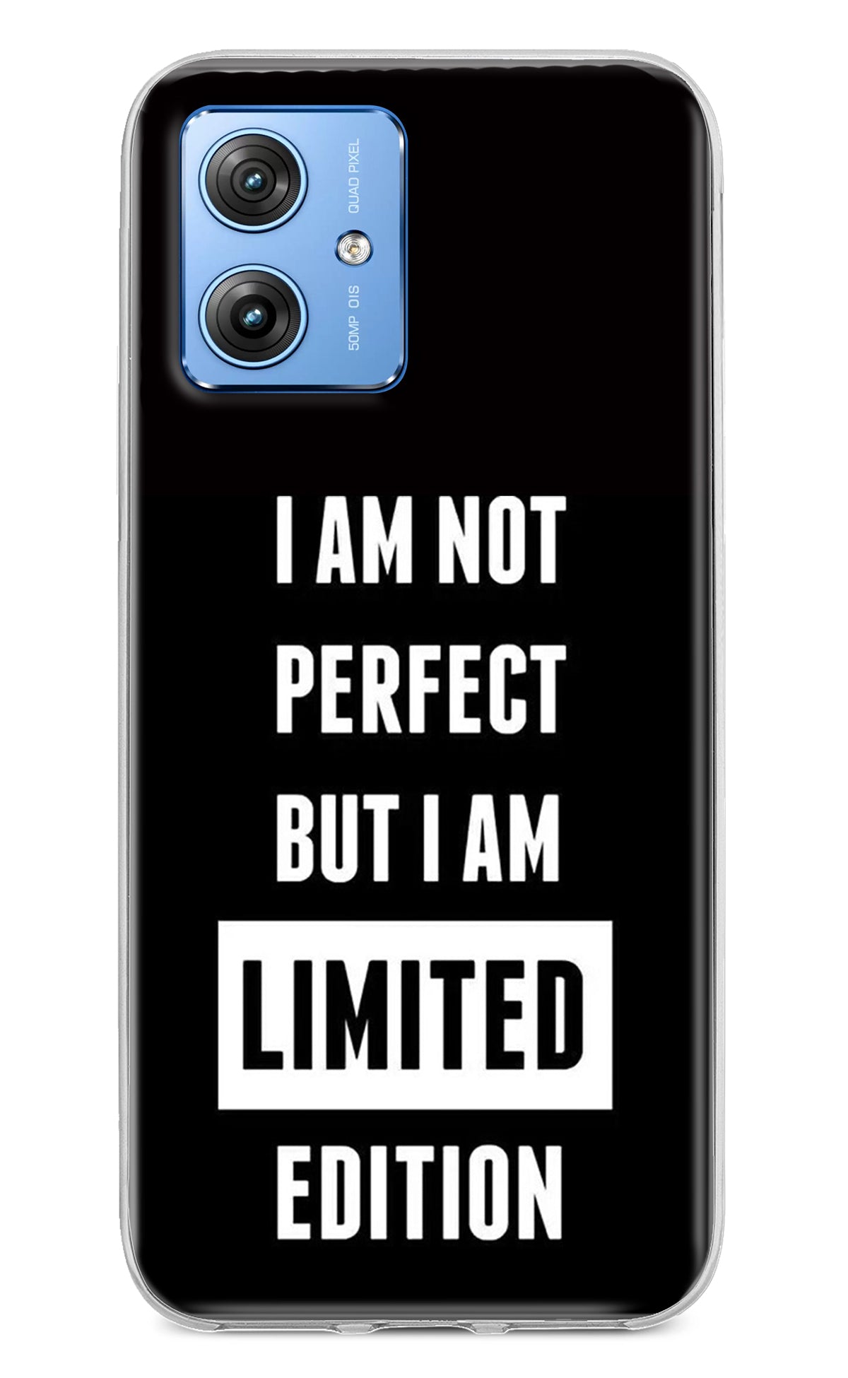 I Am Not Perfect But I Am Limited Edition Moto G64 5G Back Cover