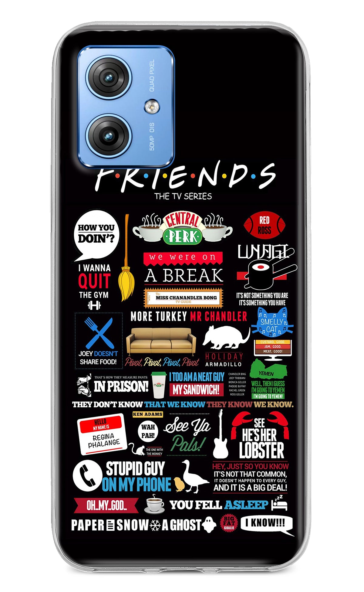 FRIENDS Moto G64 5G Back Cover