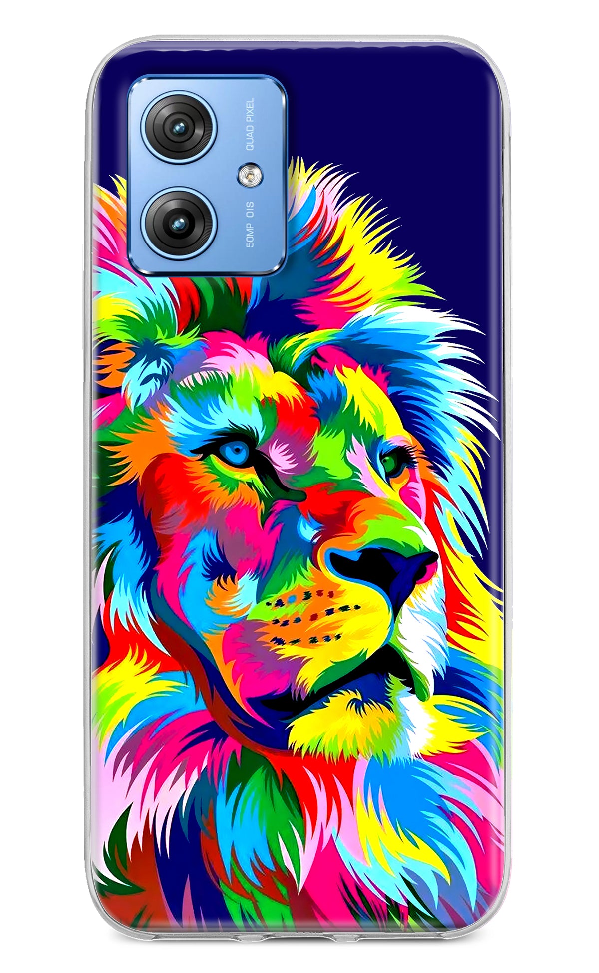 Vector Art Lion Moto G64 5G Back Cover