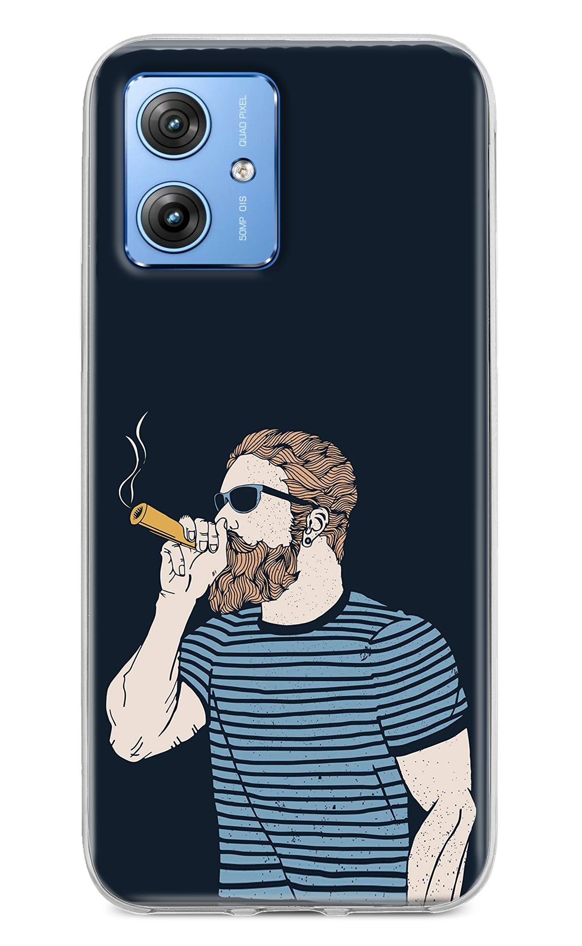 Smoking Moto G64 5G Back Cover