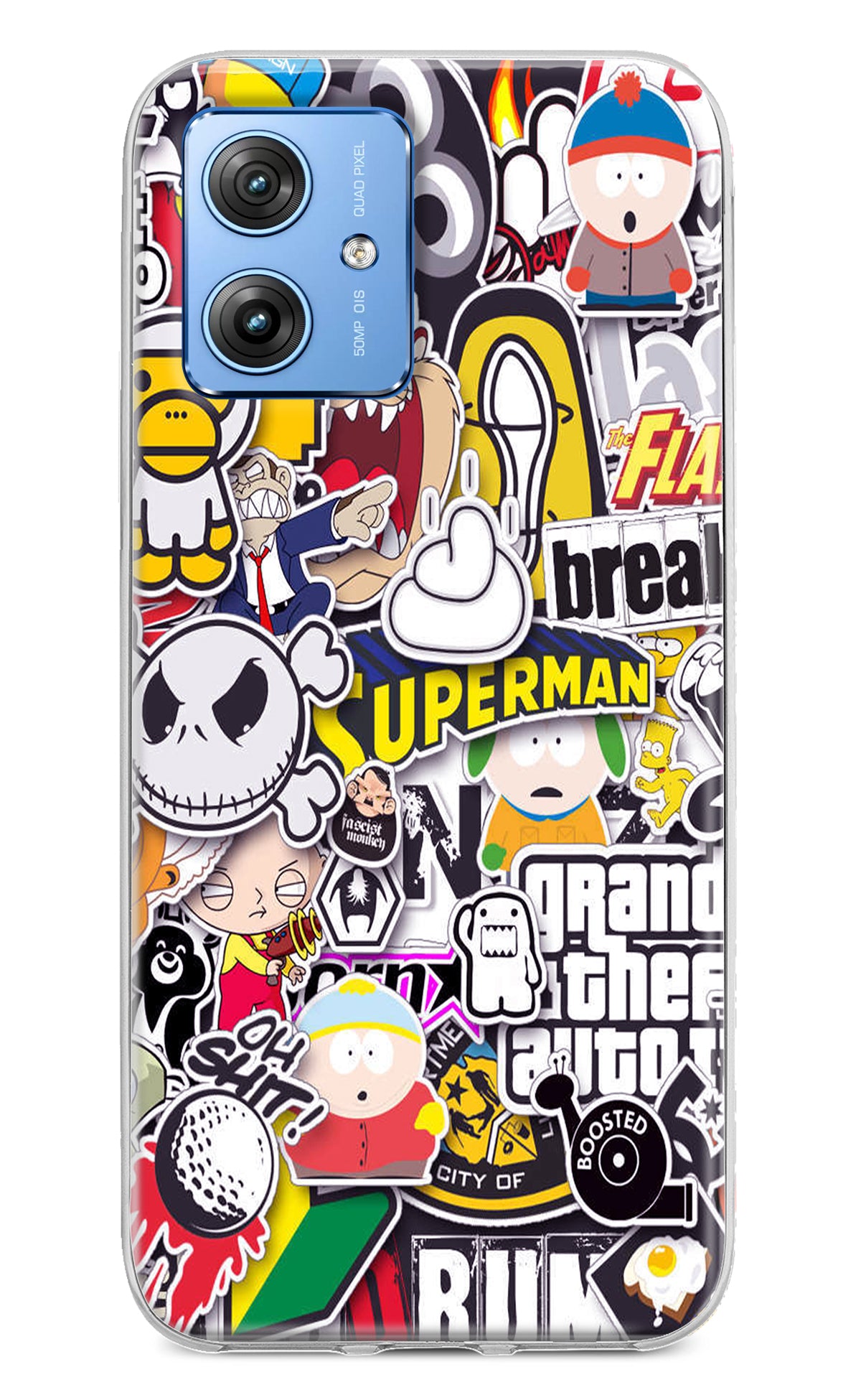 Sticker Bomb Moto G64 5G Back Cover