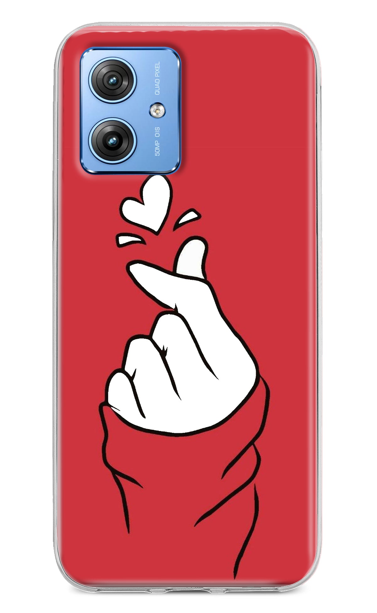 Korean Love Sign Moto G64 5G Back Cover