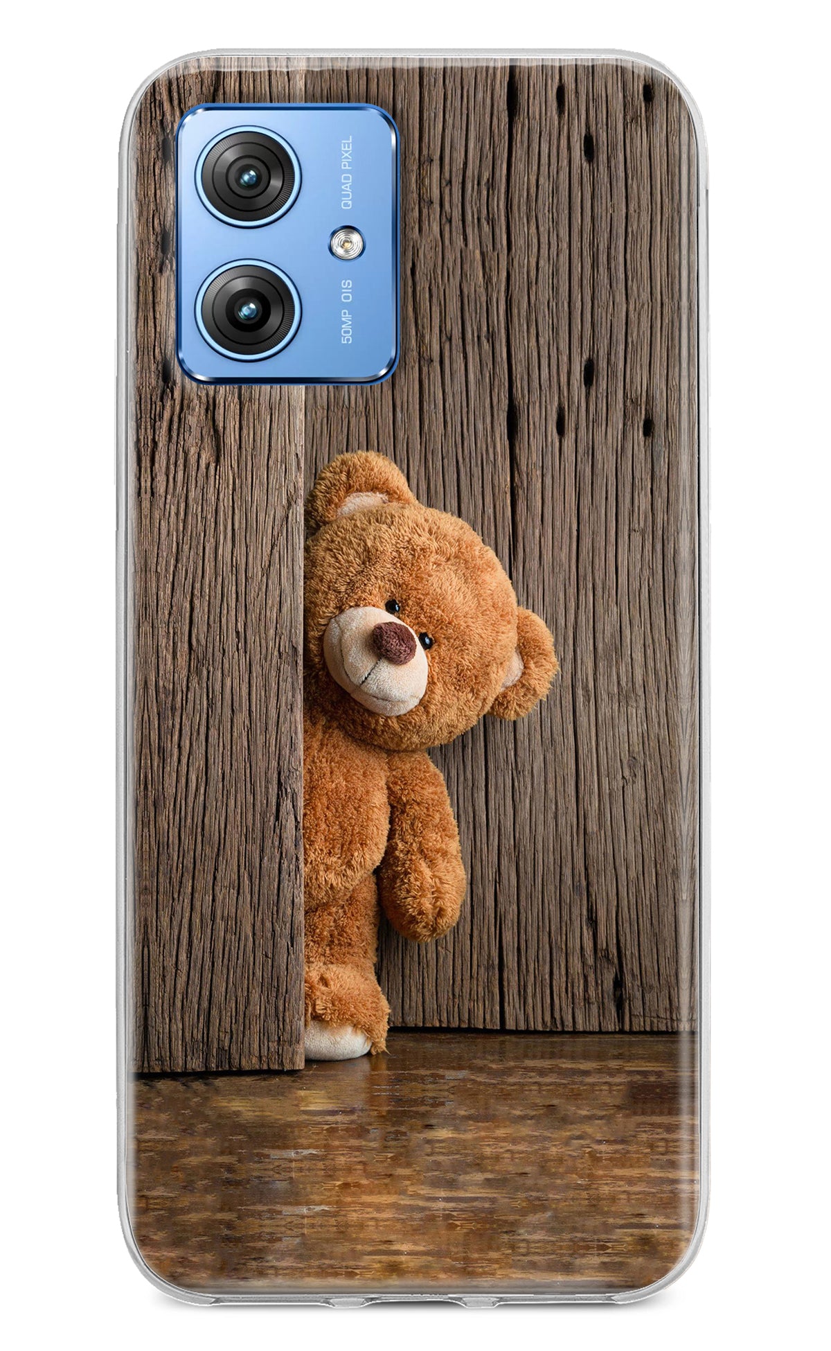 Teddy Wooden Moto G64 5G Back Cover