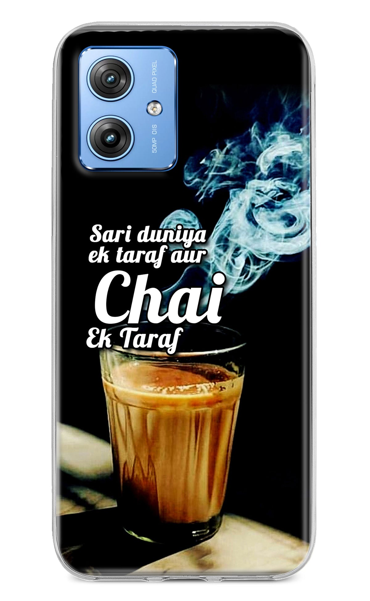 Chai Ek Taraf Quote Moto G64 5G Back Cover