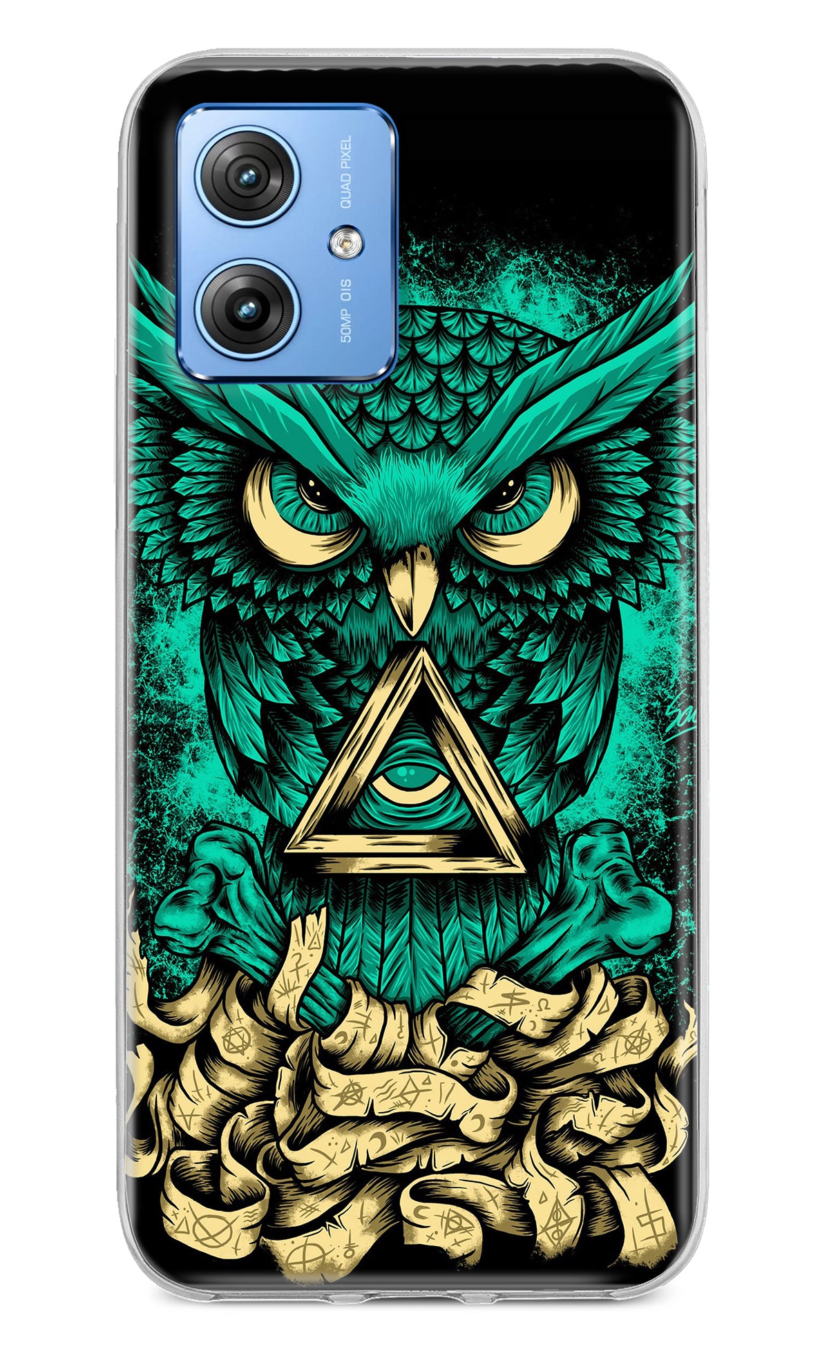 Green Owl Moto G64 5G Back Cover