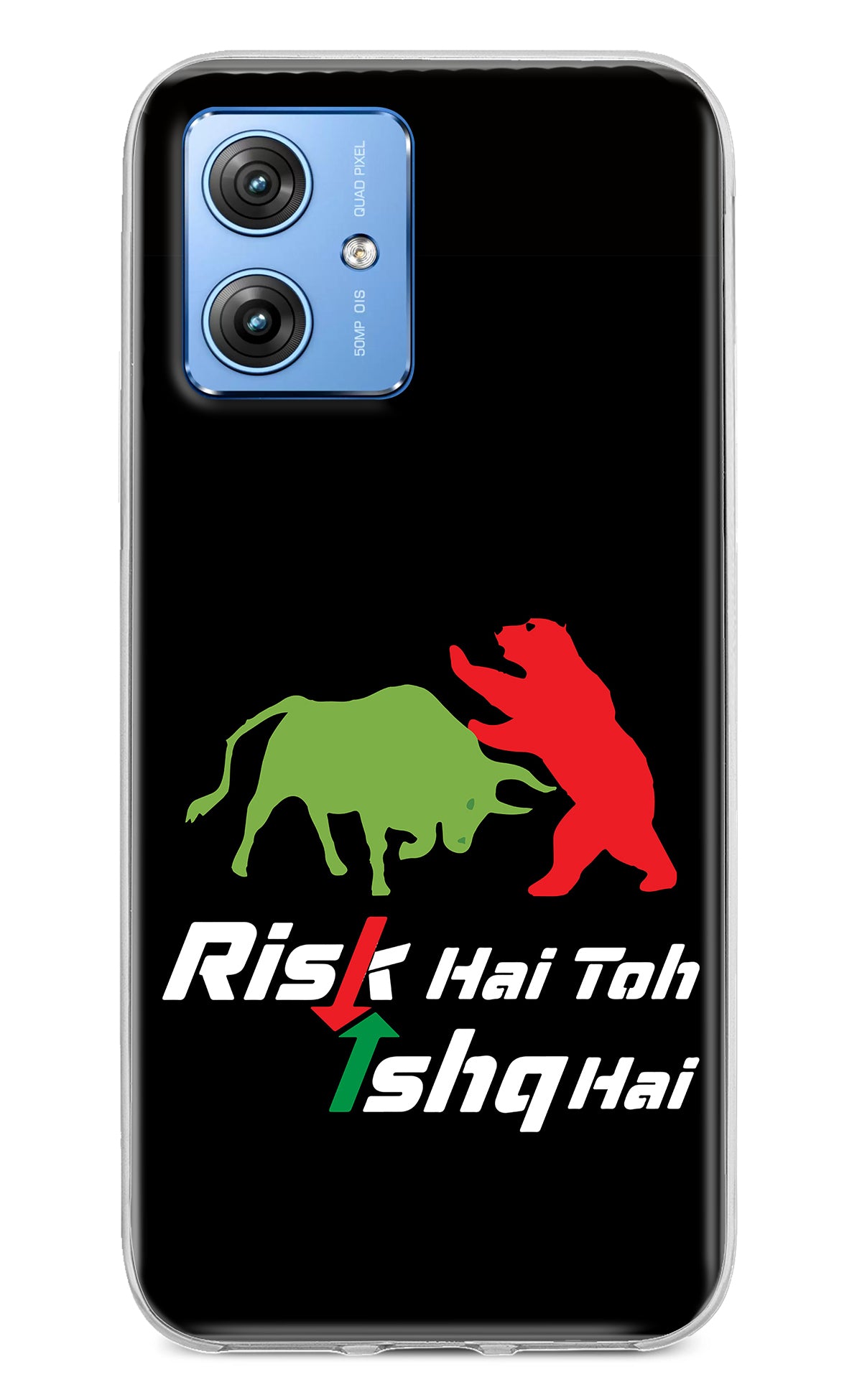 Risk Hai Toh Ishq Hai Moto G64 5G Back Cover