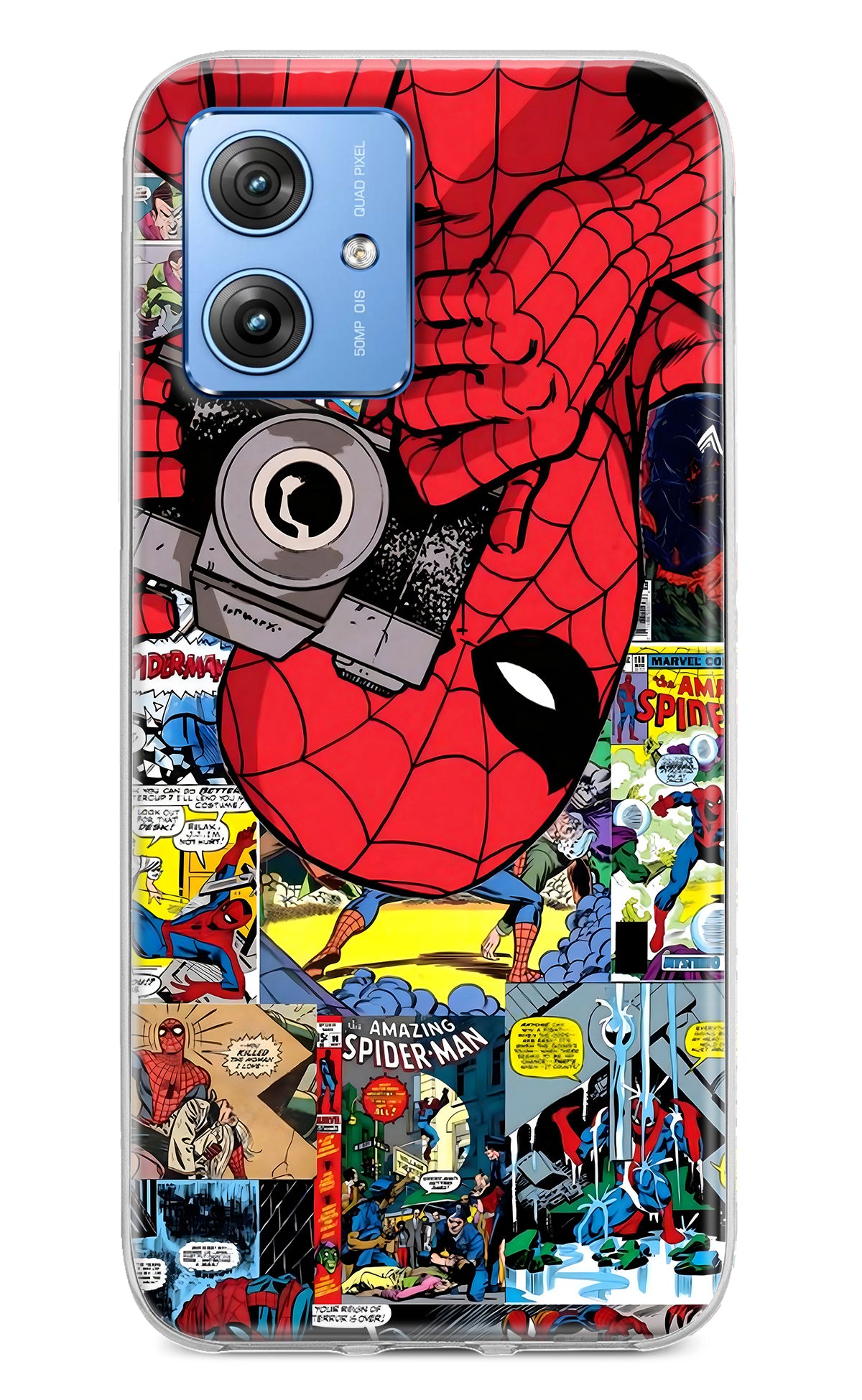 Spider Man Moto G64 5G Back Cover