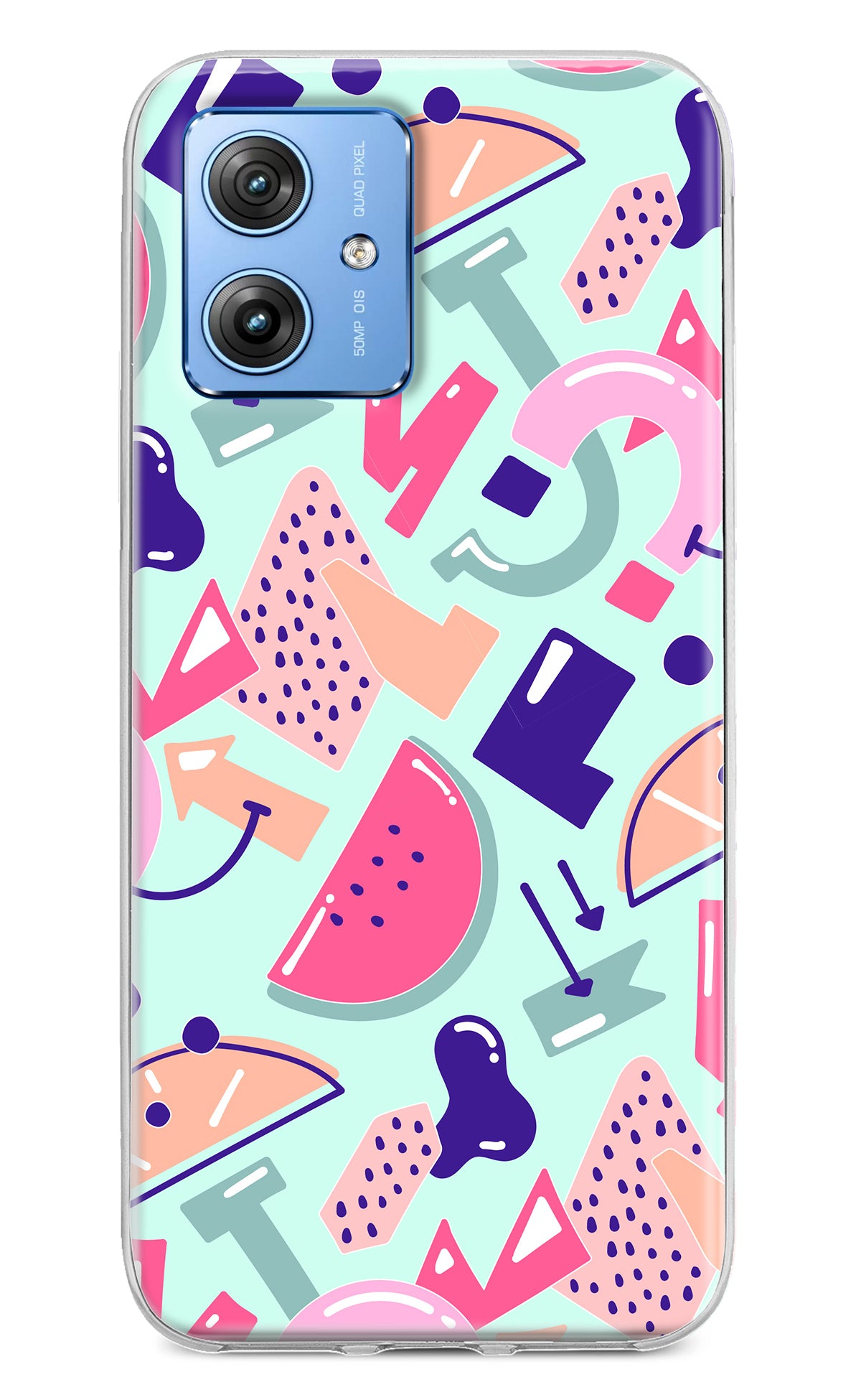 Doodle Pattern Moto G64 5G Back Cover