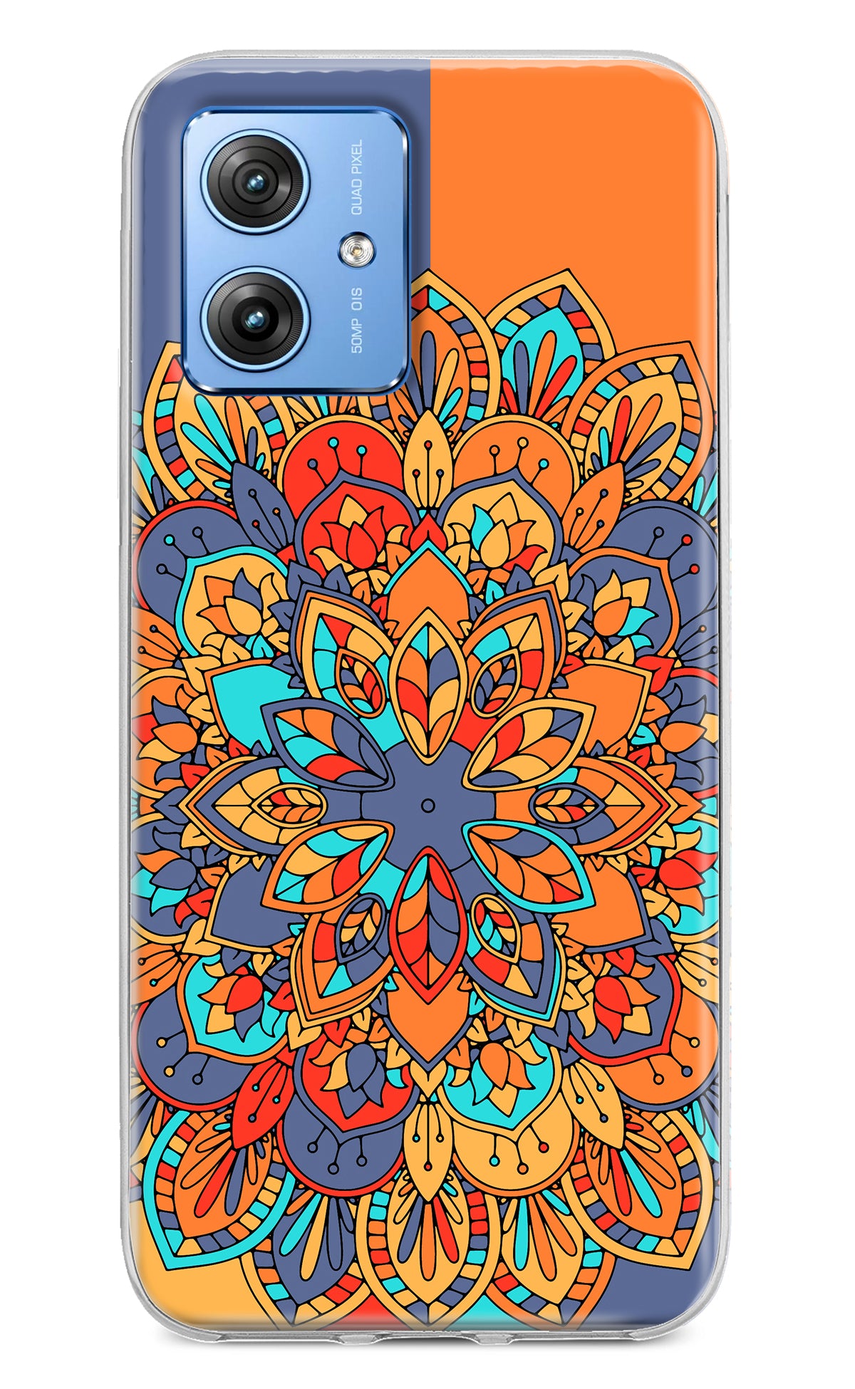 Color Mandala Moto G64 5G Back Cover