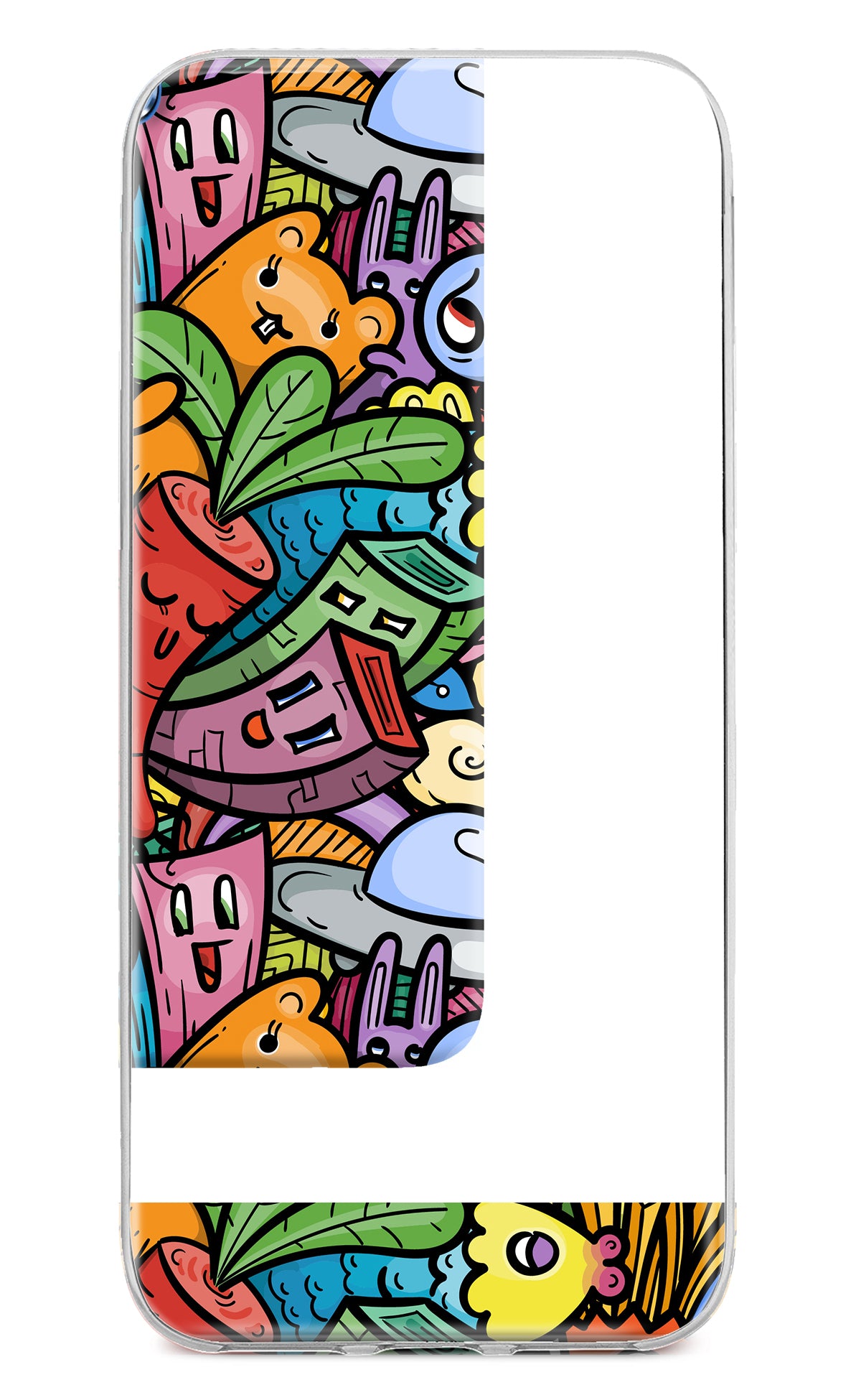 Veggie Doodle Moto G64 5G Back Cover