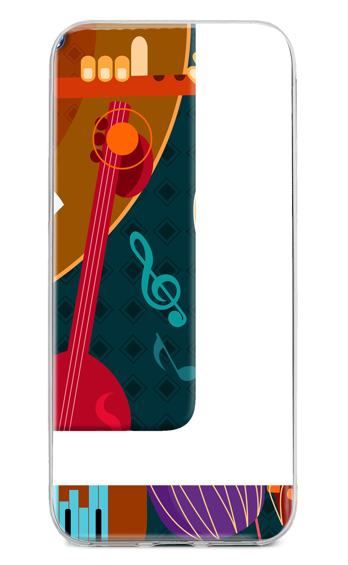 Music Instrument Moto G64 5G Back Cover