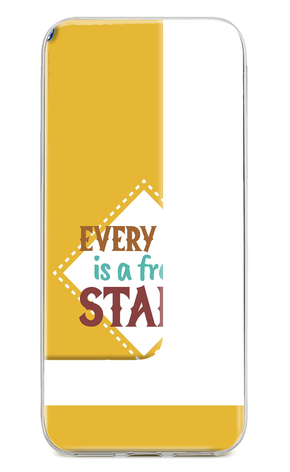 Every day is a Fresh Start Moto G64 5G Back Cover