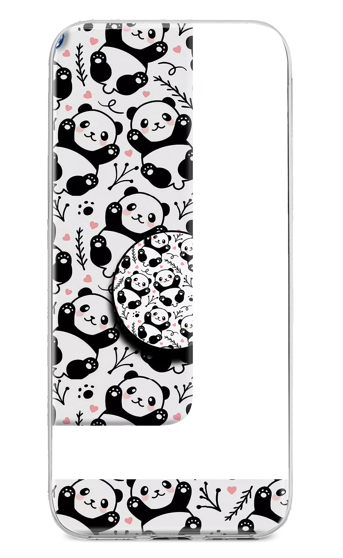 Cute Panda Moto G64 5G Pop Case