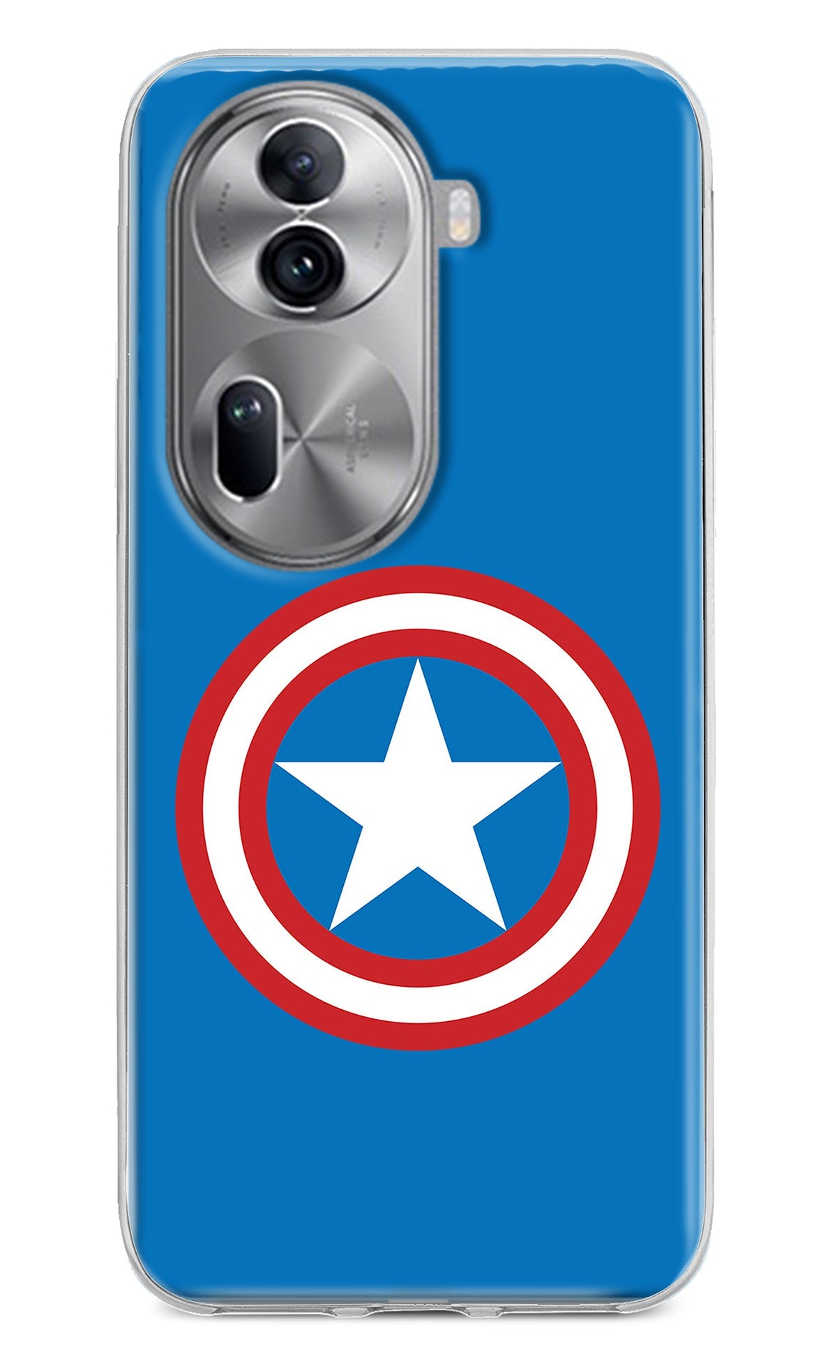 Captain America Logo Oppo Reno11 Pro 5G Back Cover