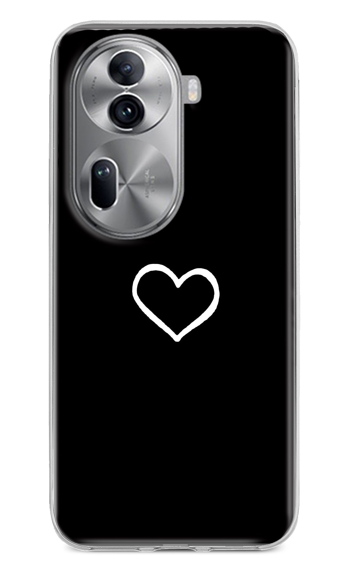 Heart Oppo Reno11 Pro 5G Back Cover