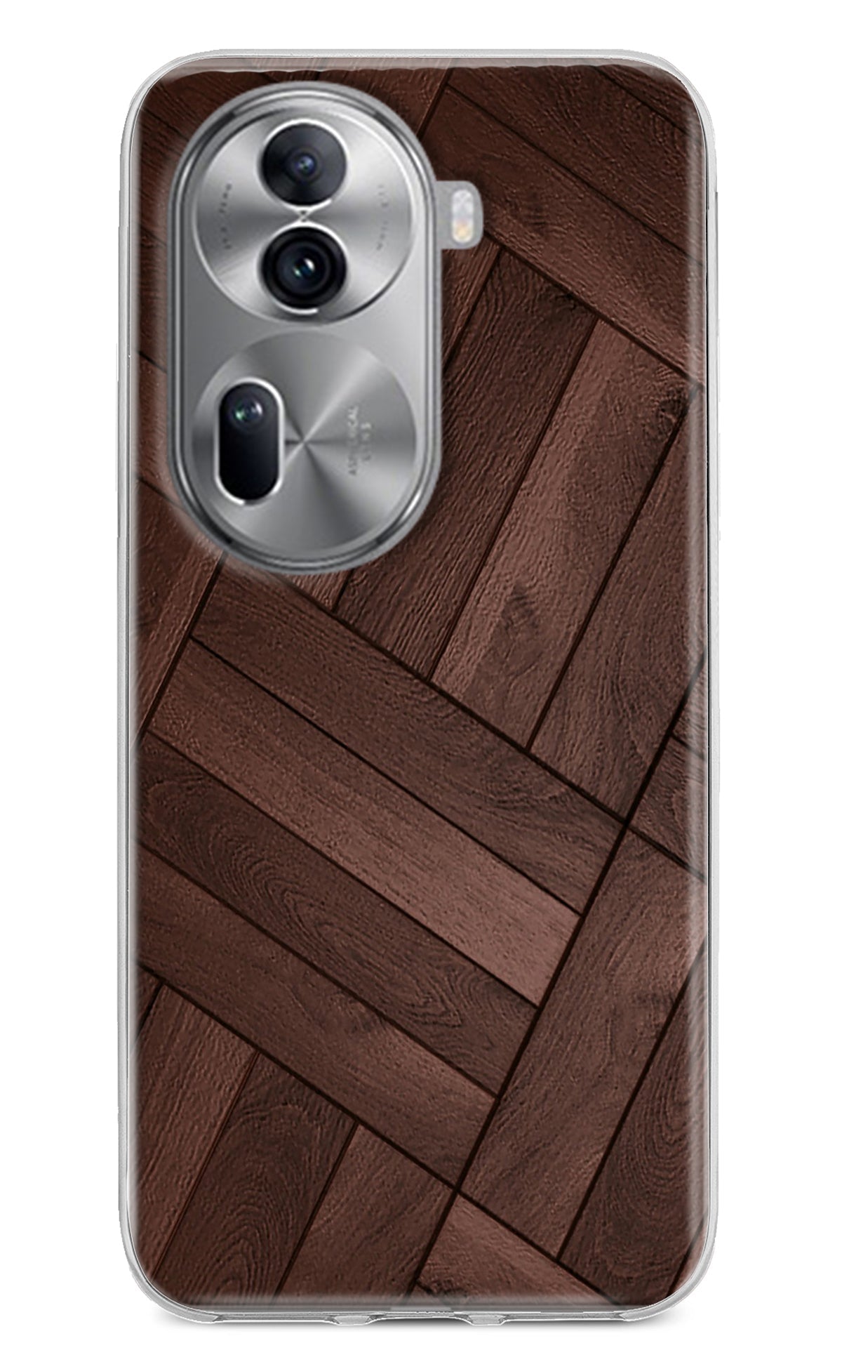 Wooden Texture Design Oppo Reno11 Pro 5G Back Cover