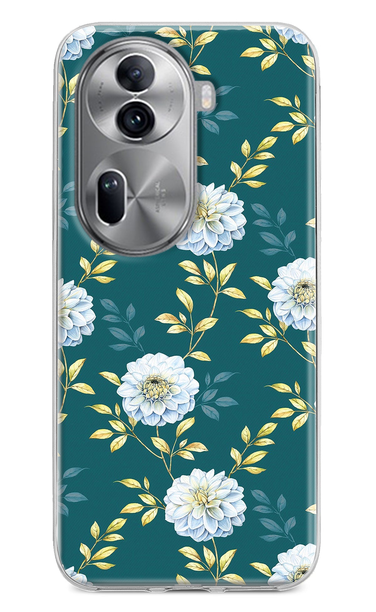 Flowers Oppo Reno11 Pro 5G Back Cover