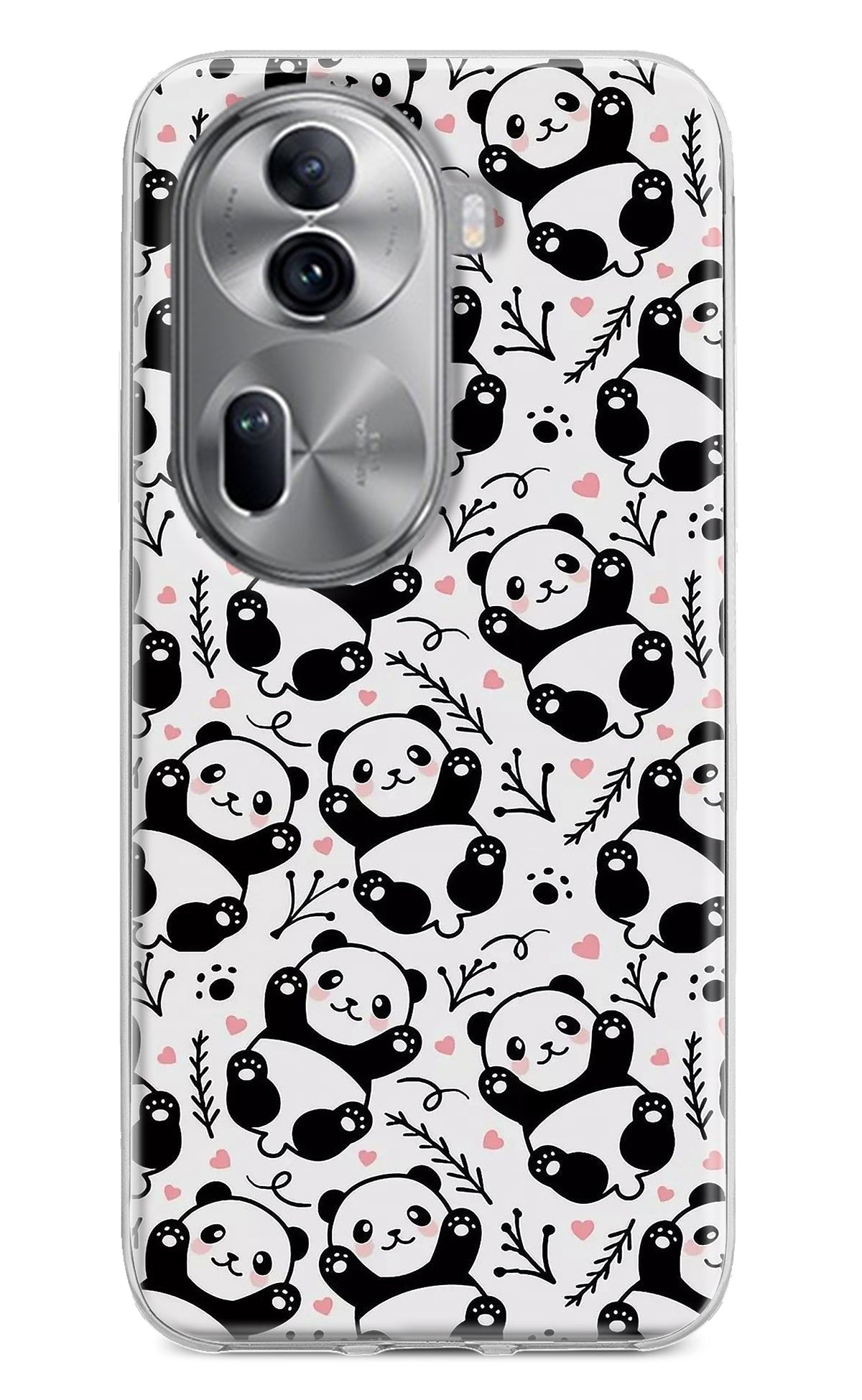 Cute Panda Oppo Reno11 Pro 5G Back Cover