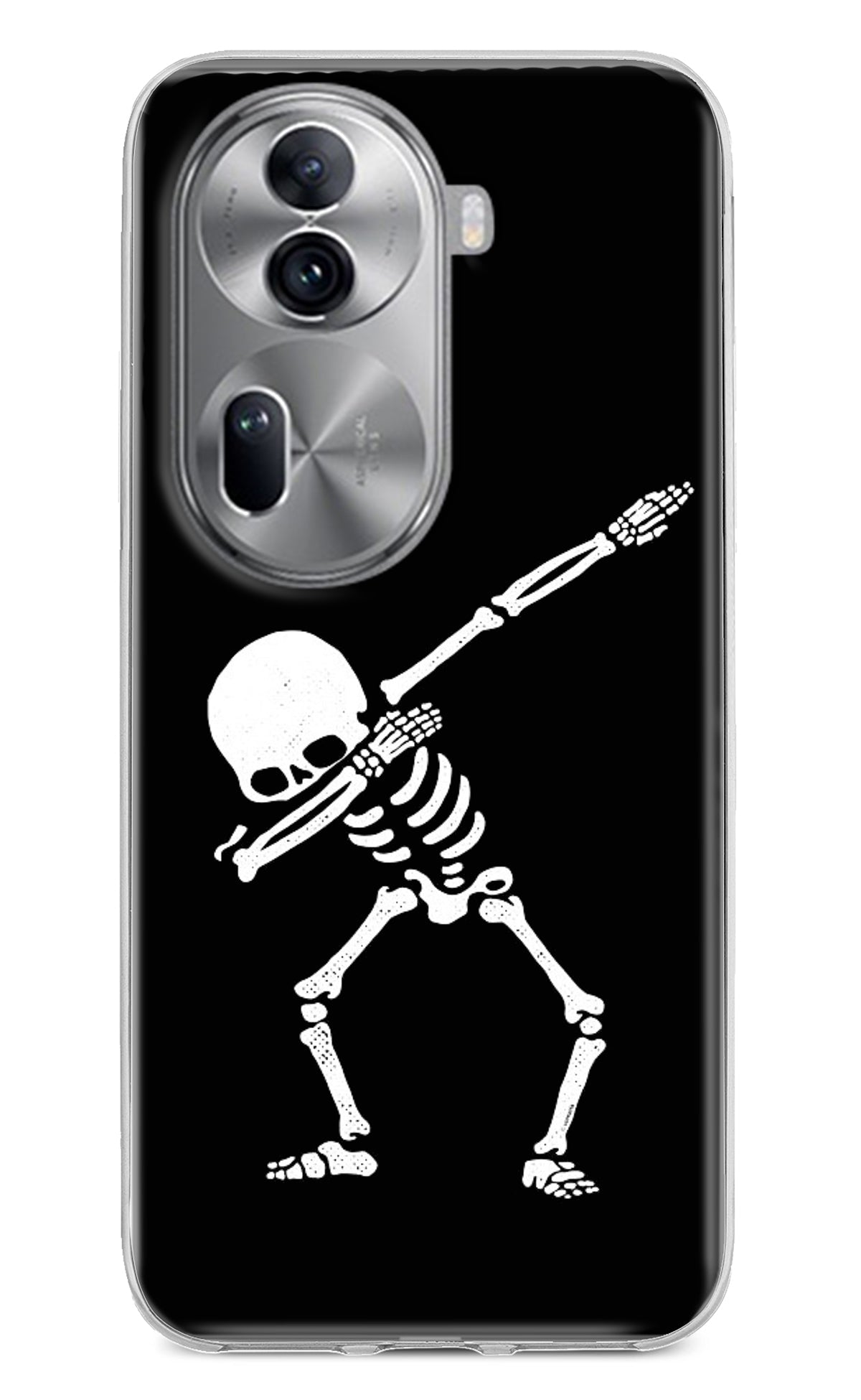 Dabbing Skeleton Art Oppo Reno11 Pro 5G Back Cover