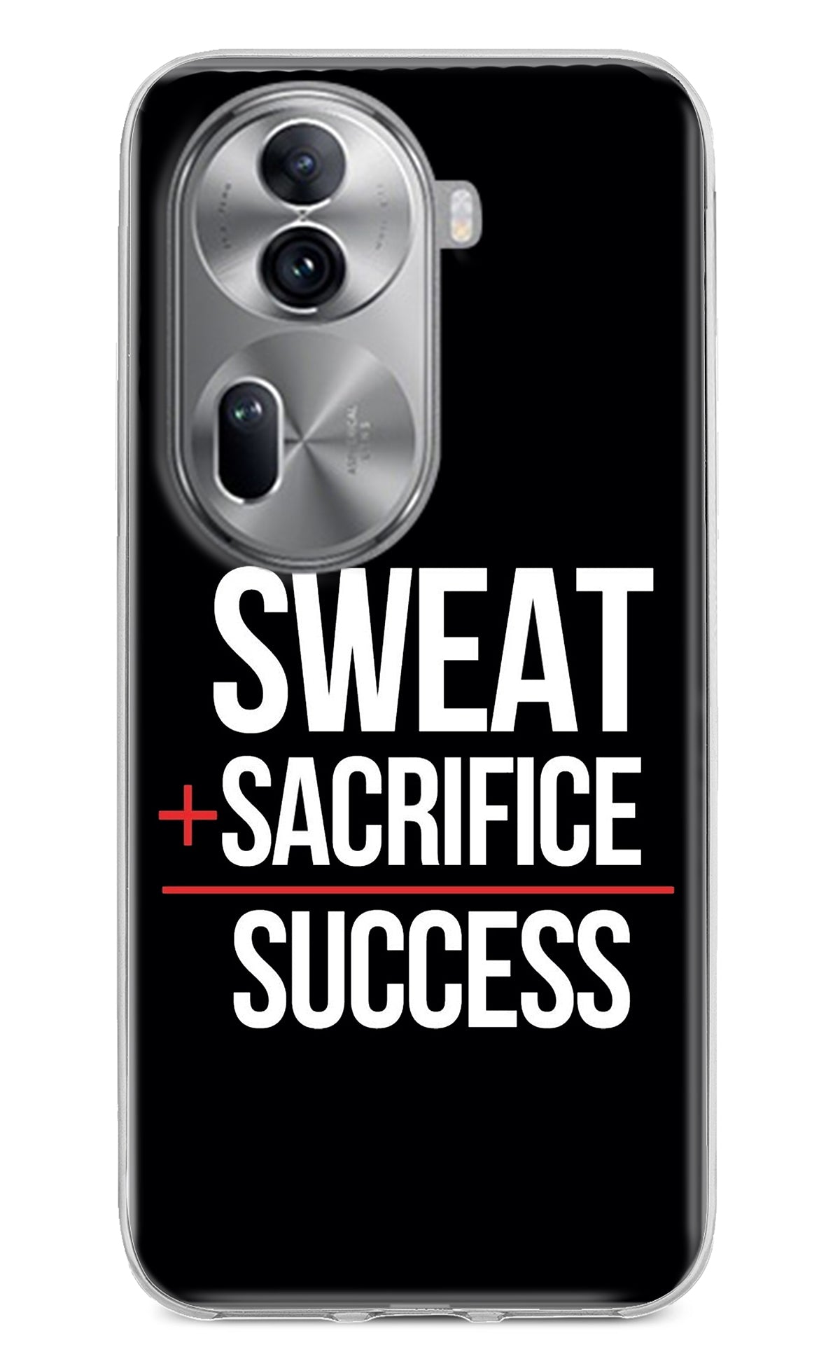 Sweat Sacrifice Success Oppo Reno11 Pro 5G Back Cover