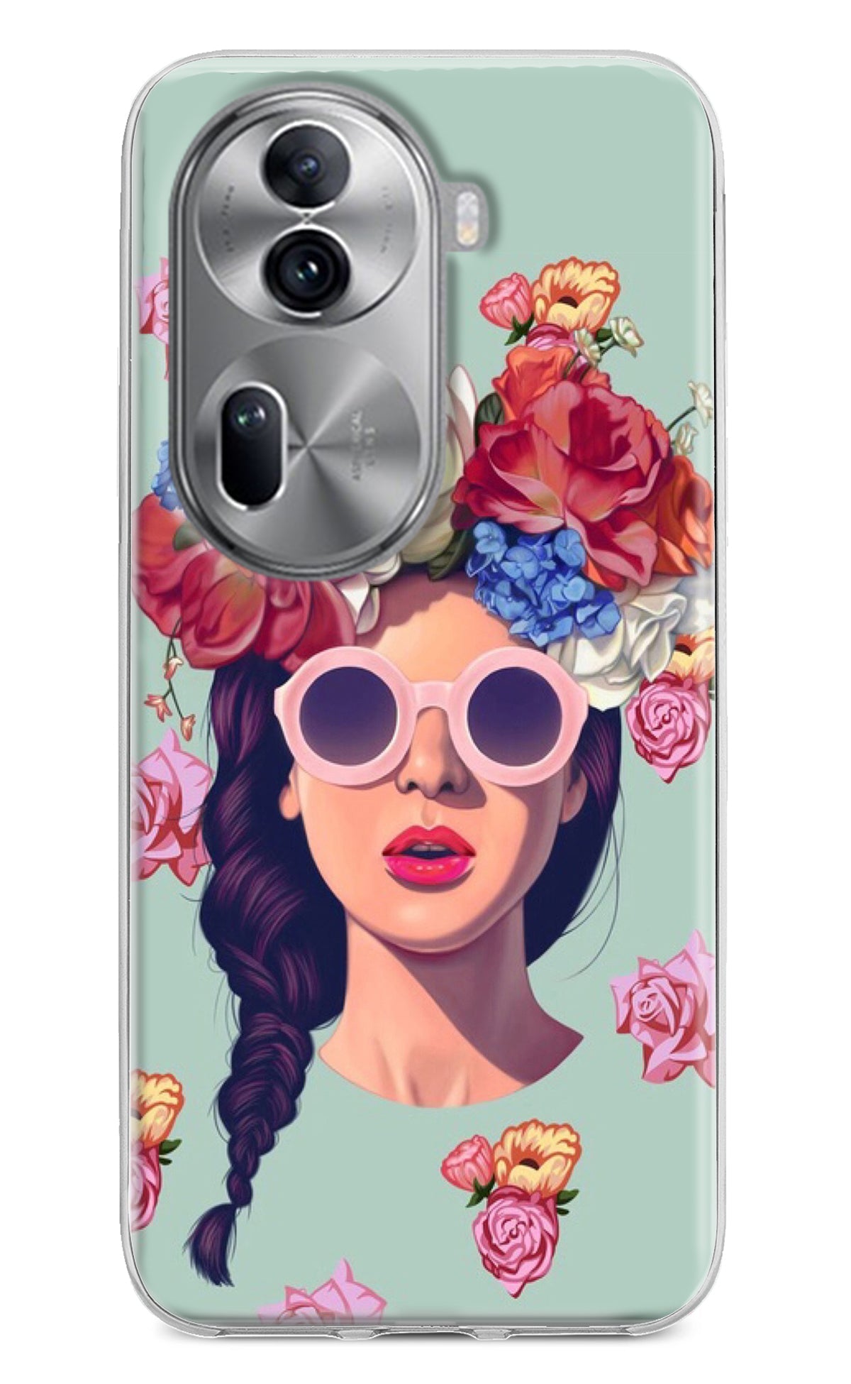 Pretty Girl Oppo Reno11 Pro 5G Back Cover