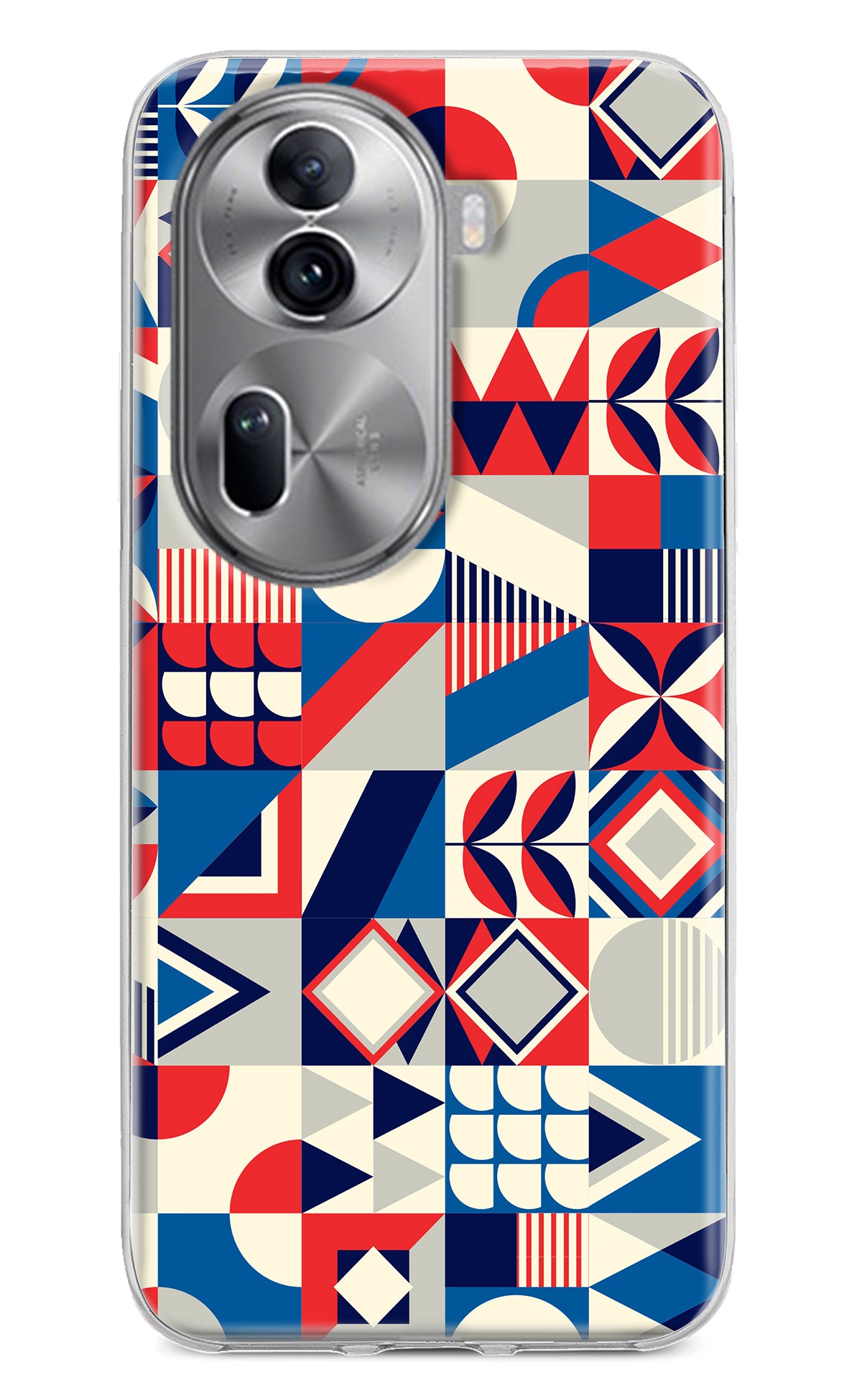 Colorful Pattern Oppo Reno11 Pro 5G Back Cover