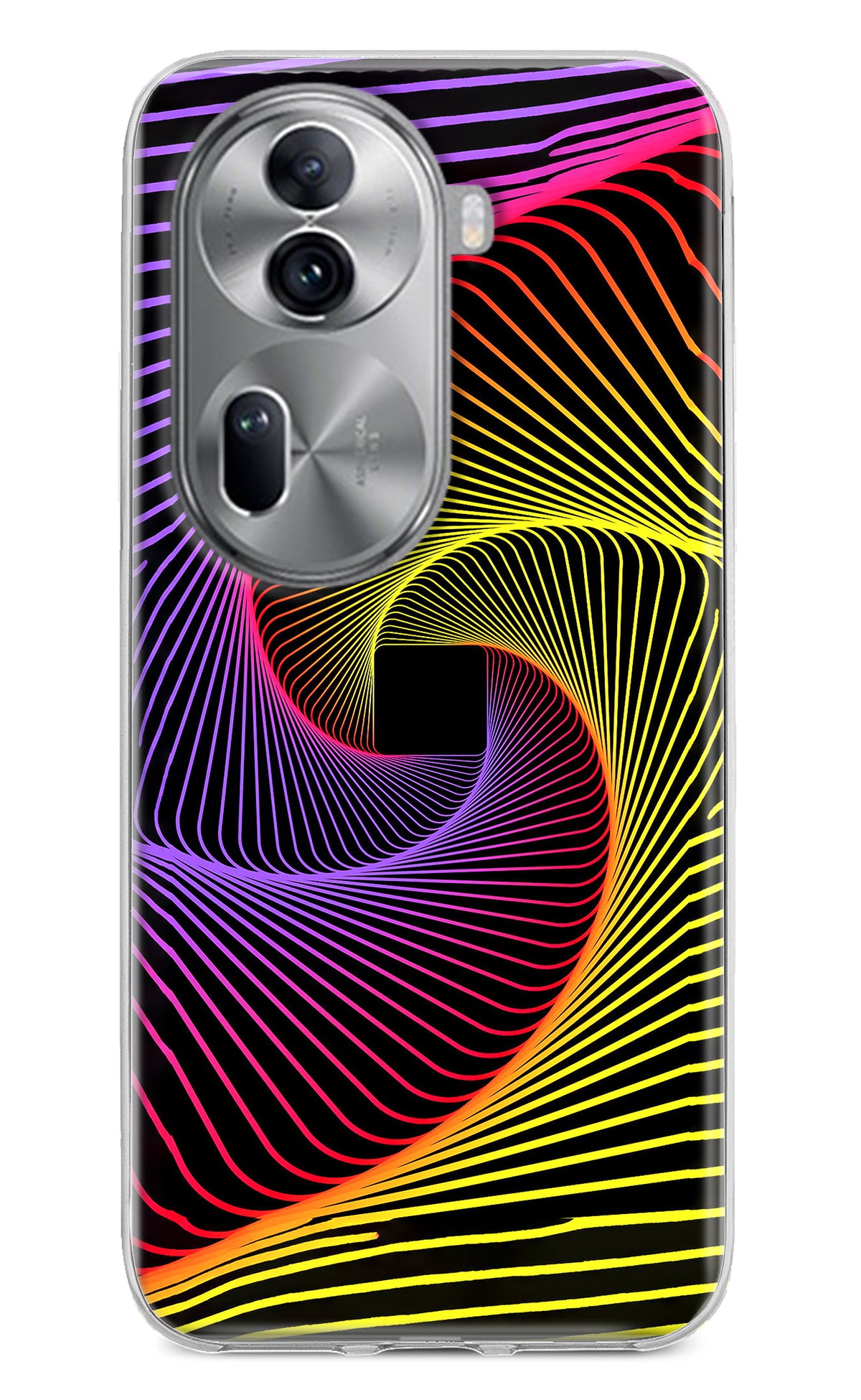 Colorful Strings Oppo Reno11 Pro 5G Back Cover