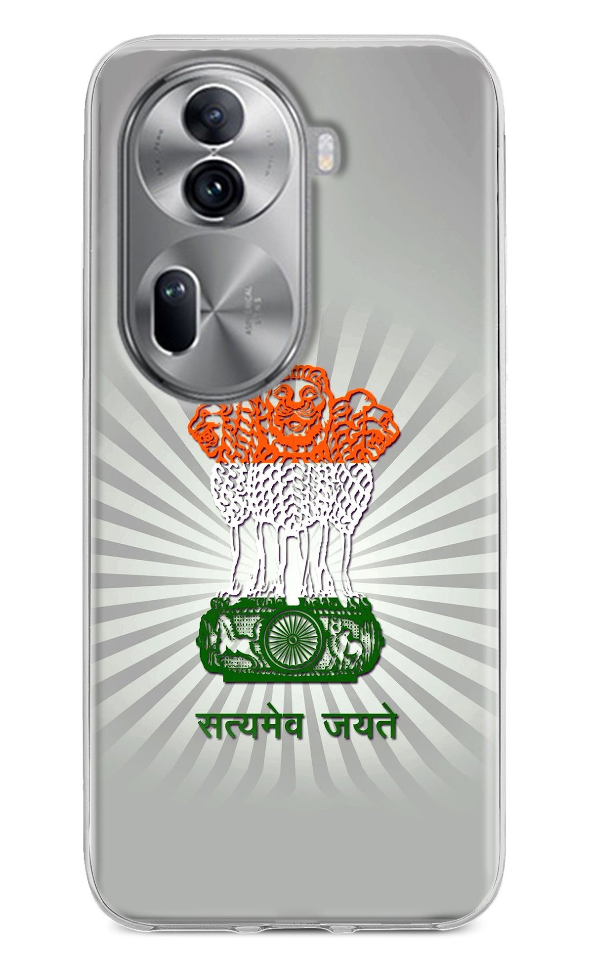 Satyamev Jayate Art Oppo Reno11 Pro 5G Back Cover