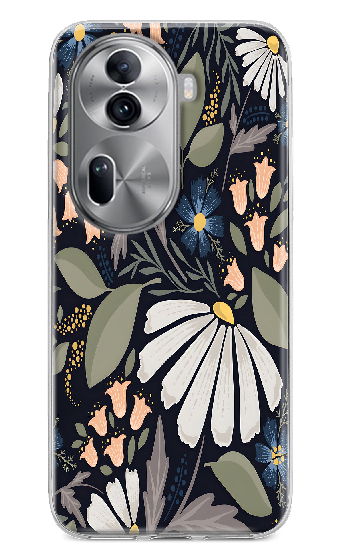 Flowers Art Oppo Reno11 Pro 5G Back Cover