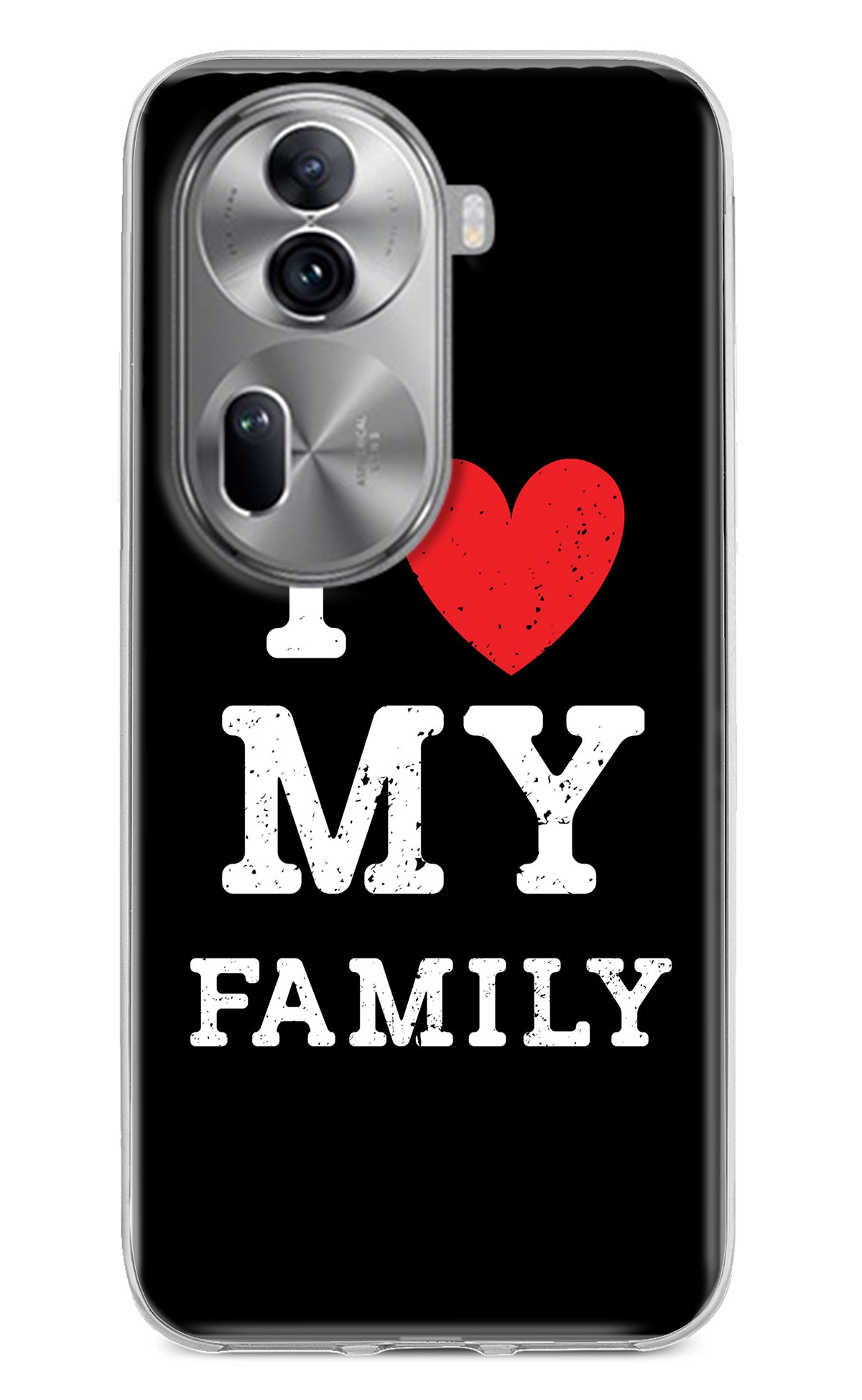 I Love My Family Oppo Reno11 Pro 5G Back Cover