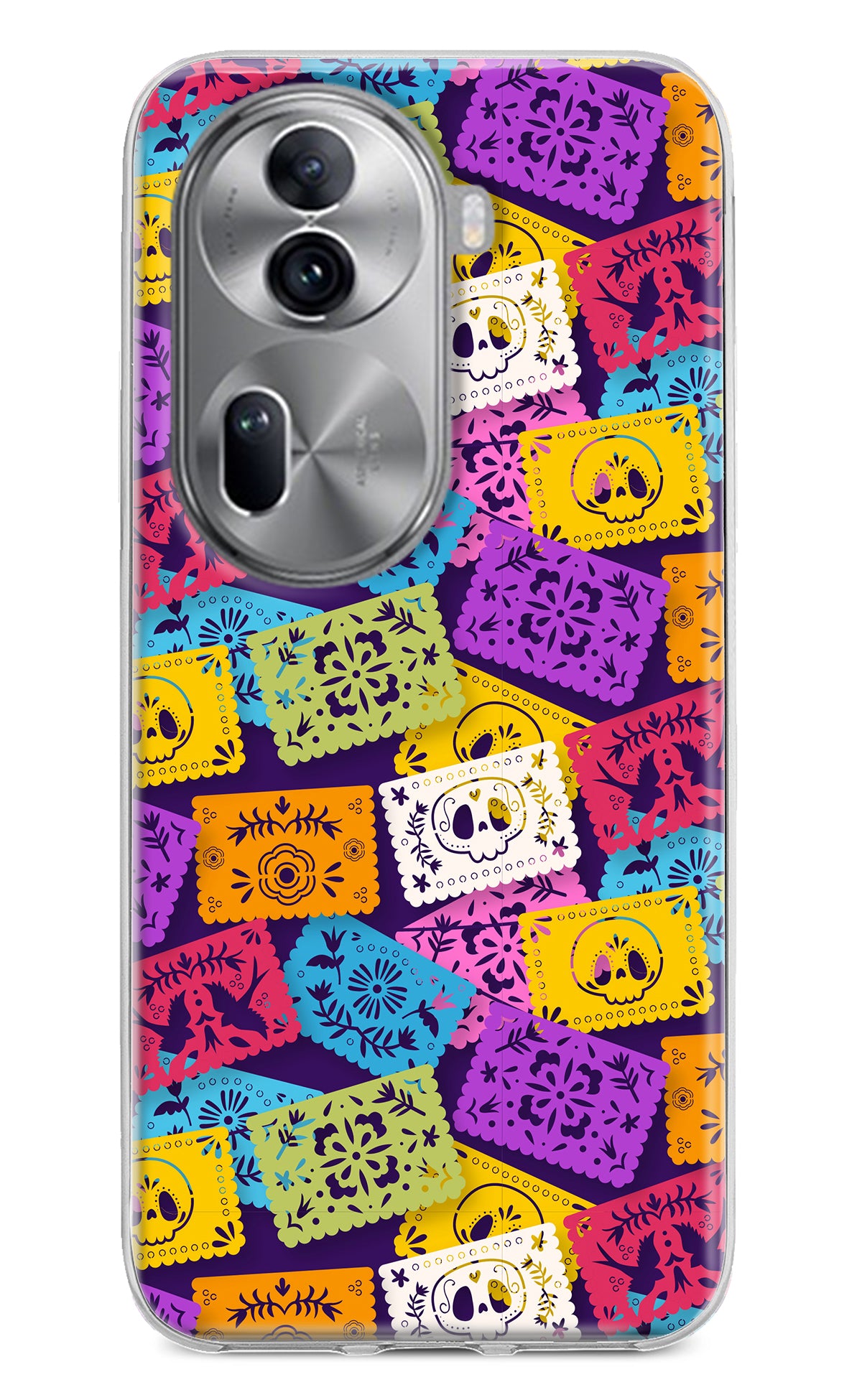 Mexican Pattern Oppo Reno11 Pro 5G Back Cover