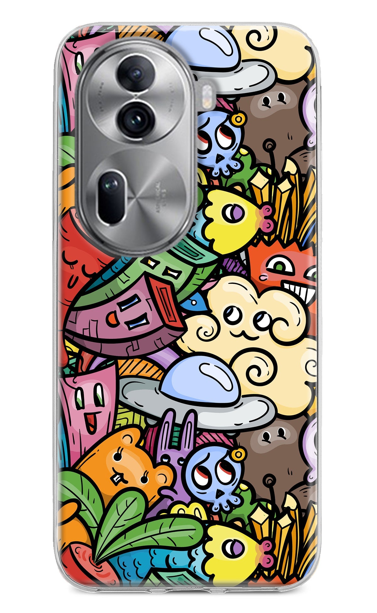 Veggie Doodle Oppo Reno11 Pro 5G Back Cover