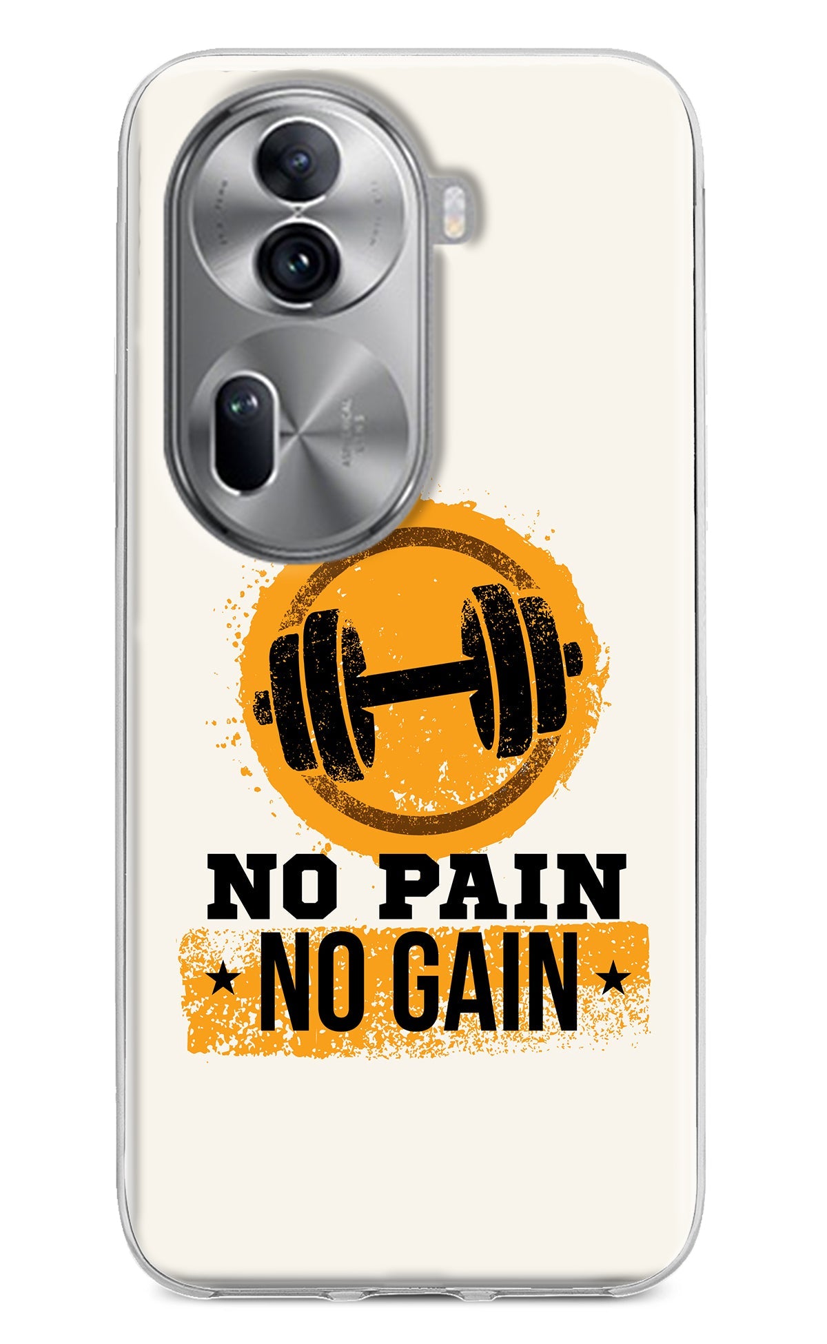 No Pain No Gain Oppo Reno11 Pro 5G Back Cover