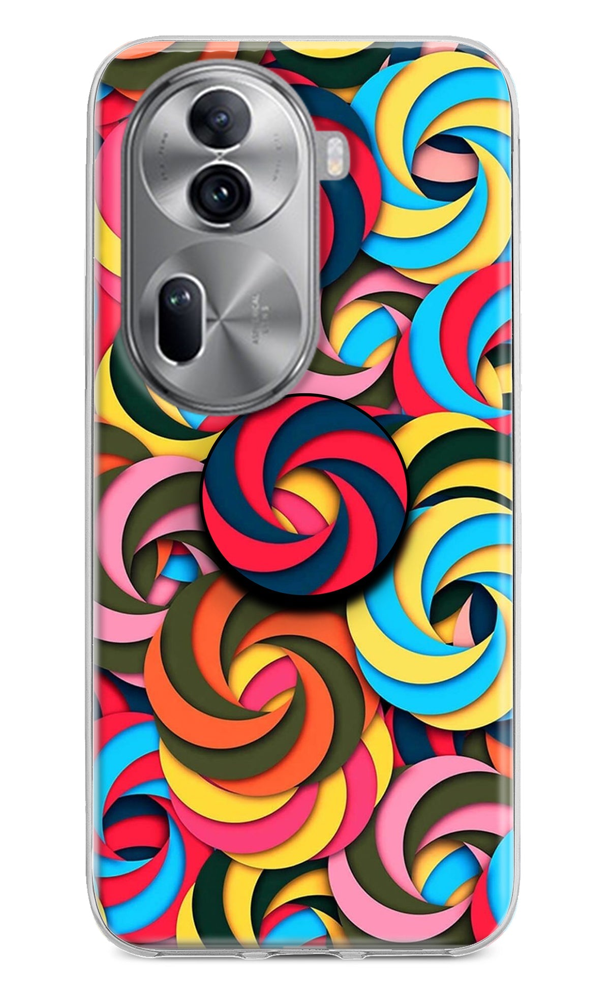 Spiral Pattern Oppo Reno11 Pro 5G Pop Case