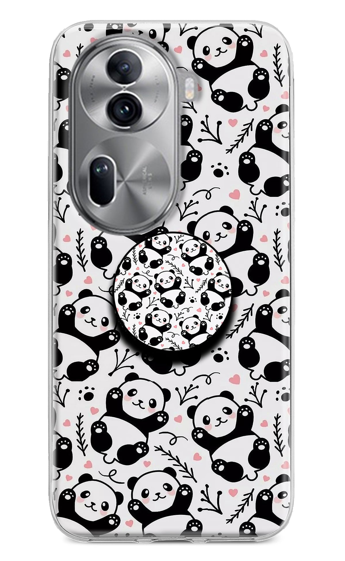 Cute Panda Oppo Reno11 Pro 5G Pop Case