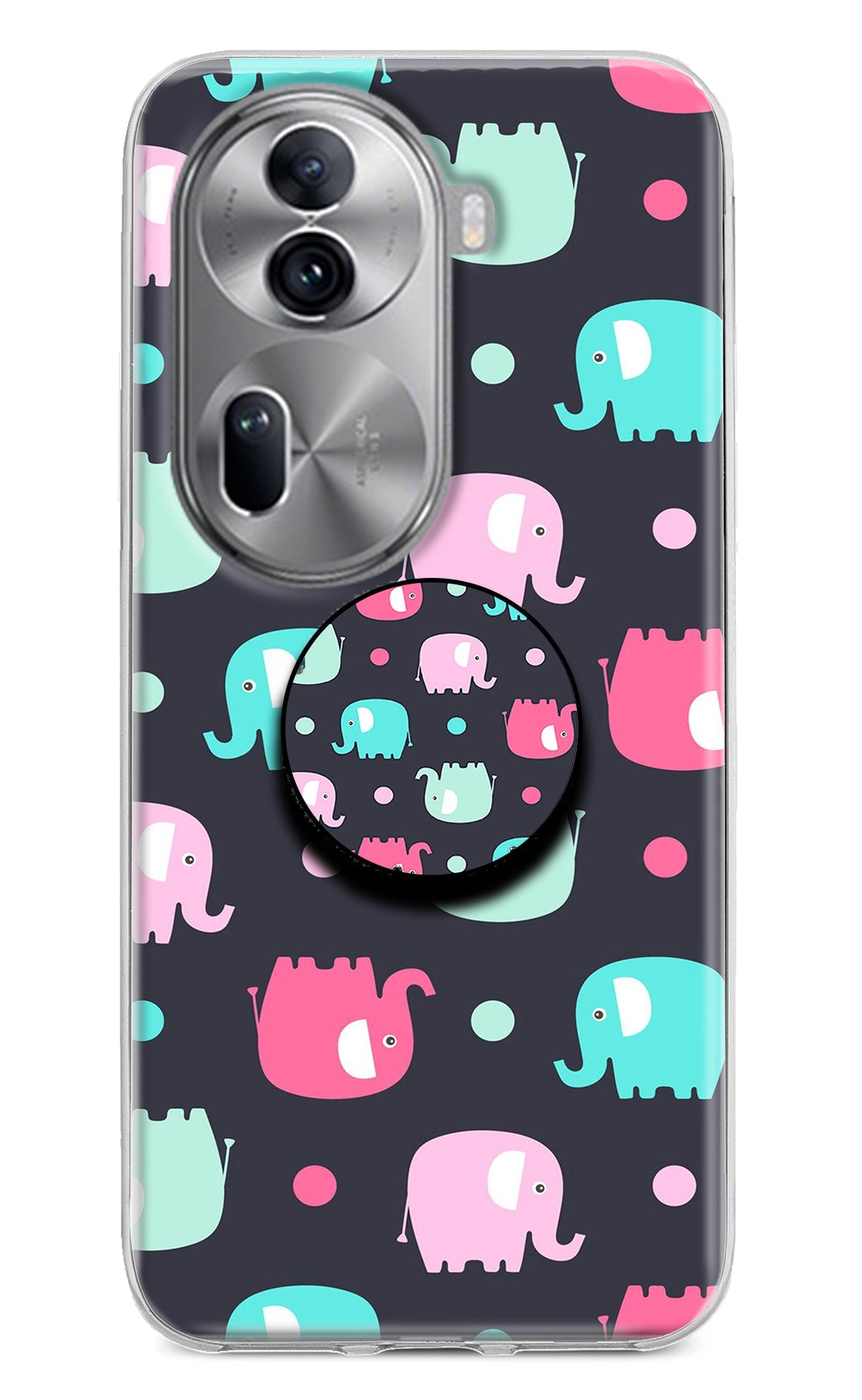 Baby Elephants Oppo Reno11 Pro 5G Pop Case