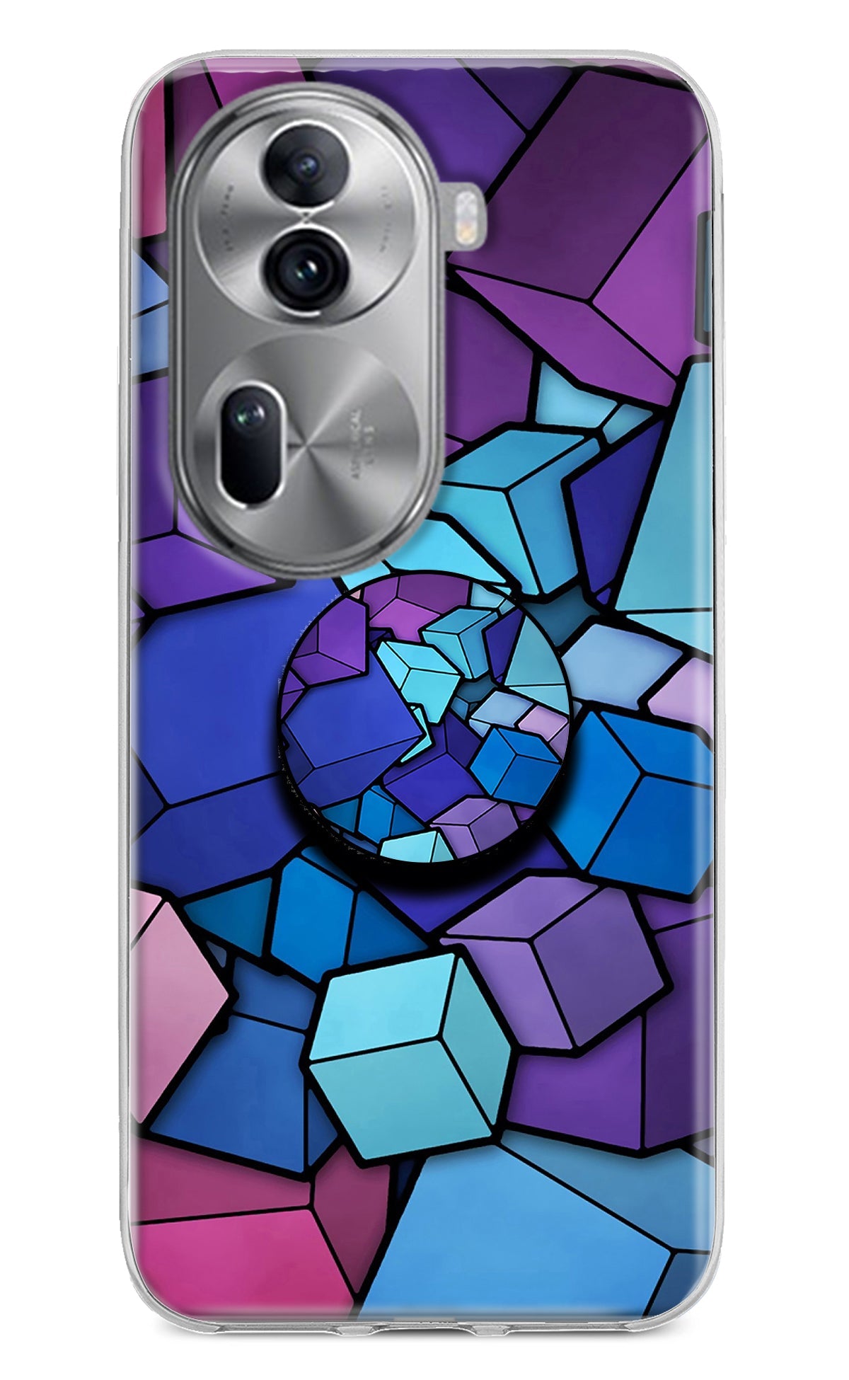 Cubic Abstract Oppo Reno11 Pro 5G Pop Case