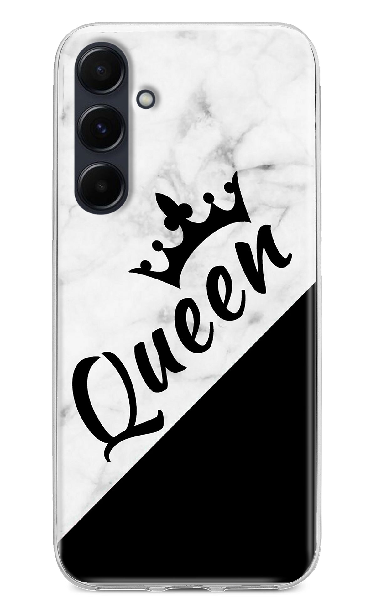 Queen Samsung A35 5G Back Cover