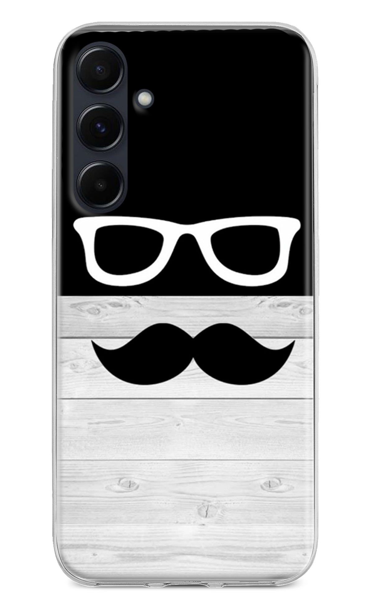 Mustache Samsung A35 5G Back Cover