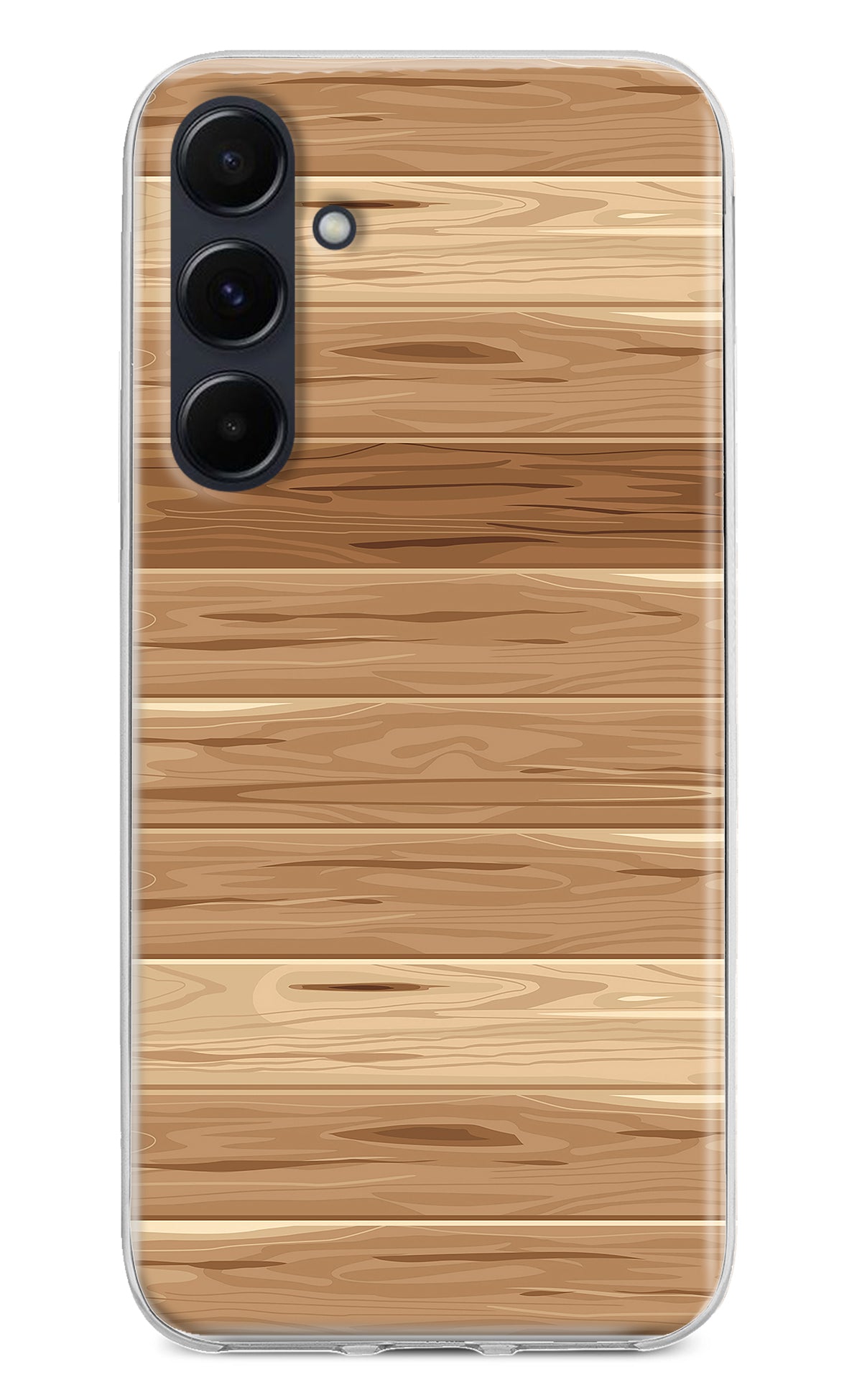 Wooden Vector Samsung A35 5G Back Cover