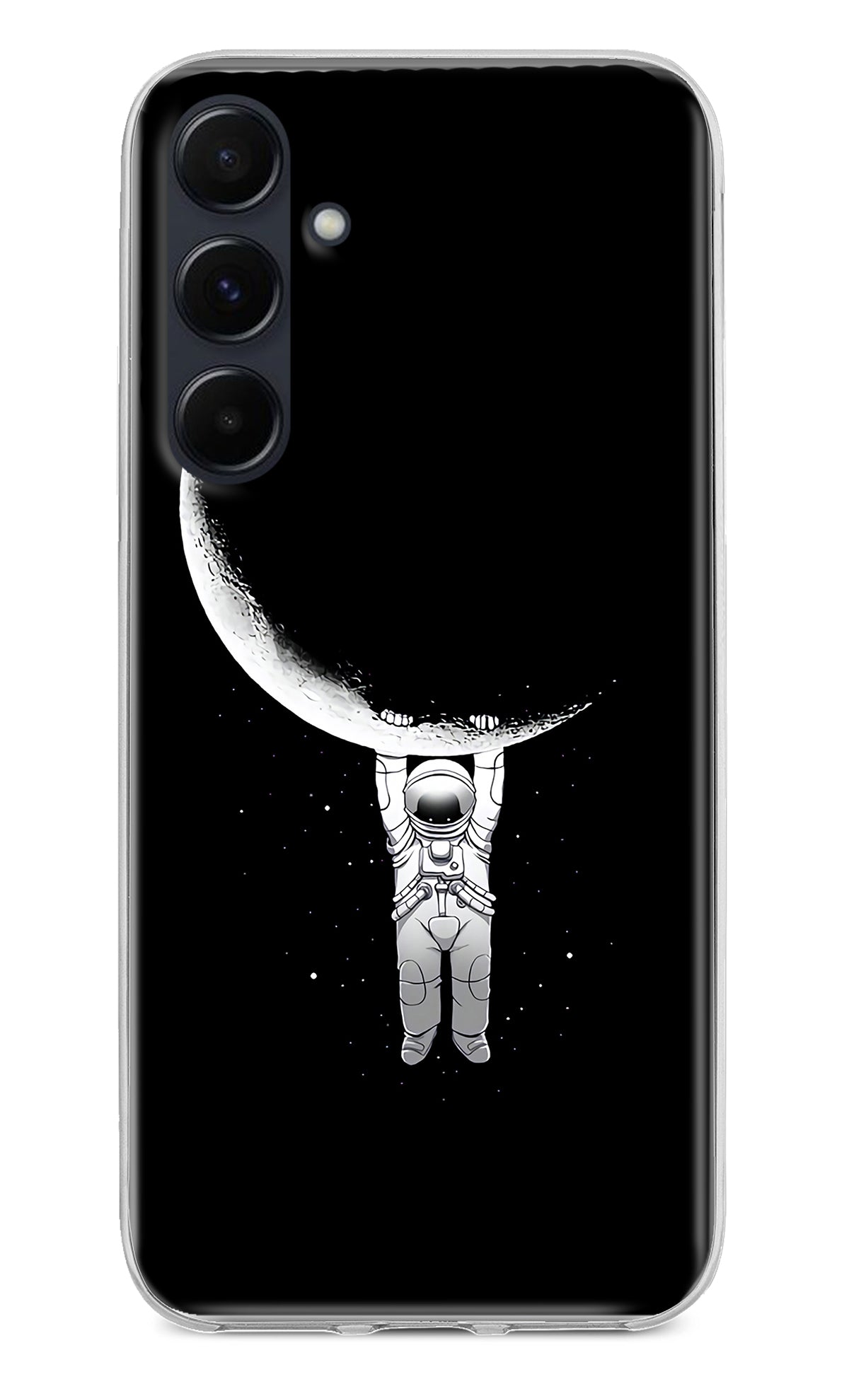 Moon Space Samsung A35 5G Back Cover