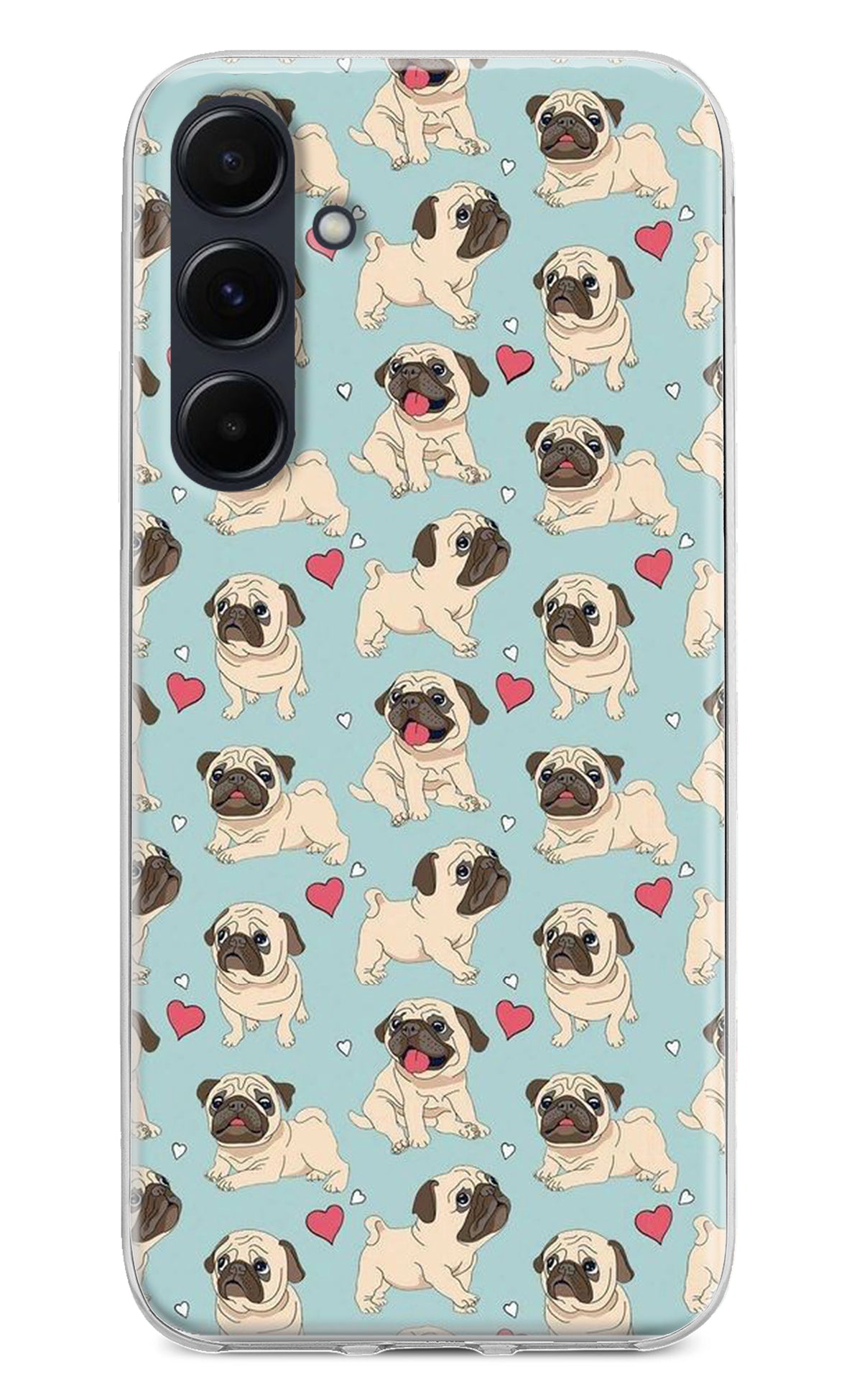 Pug Dog Samsung A35 5G Back Cover